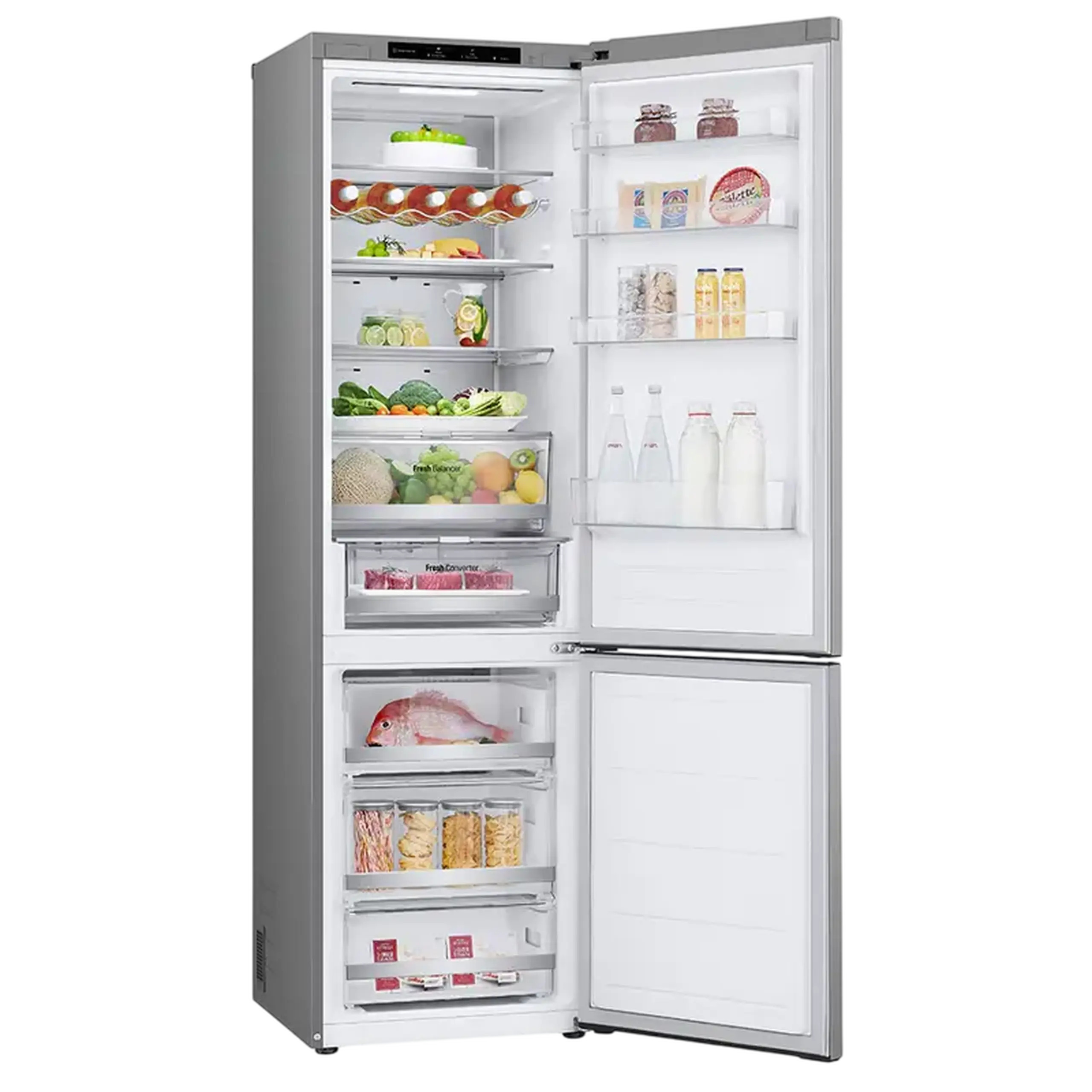 Frigider LG GBV7280BPY, Oțel inoxidabil