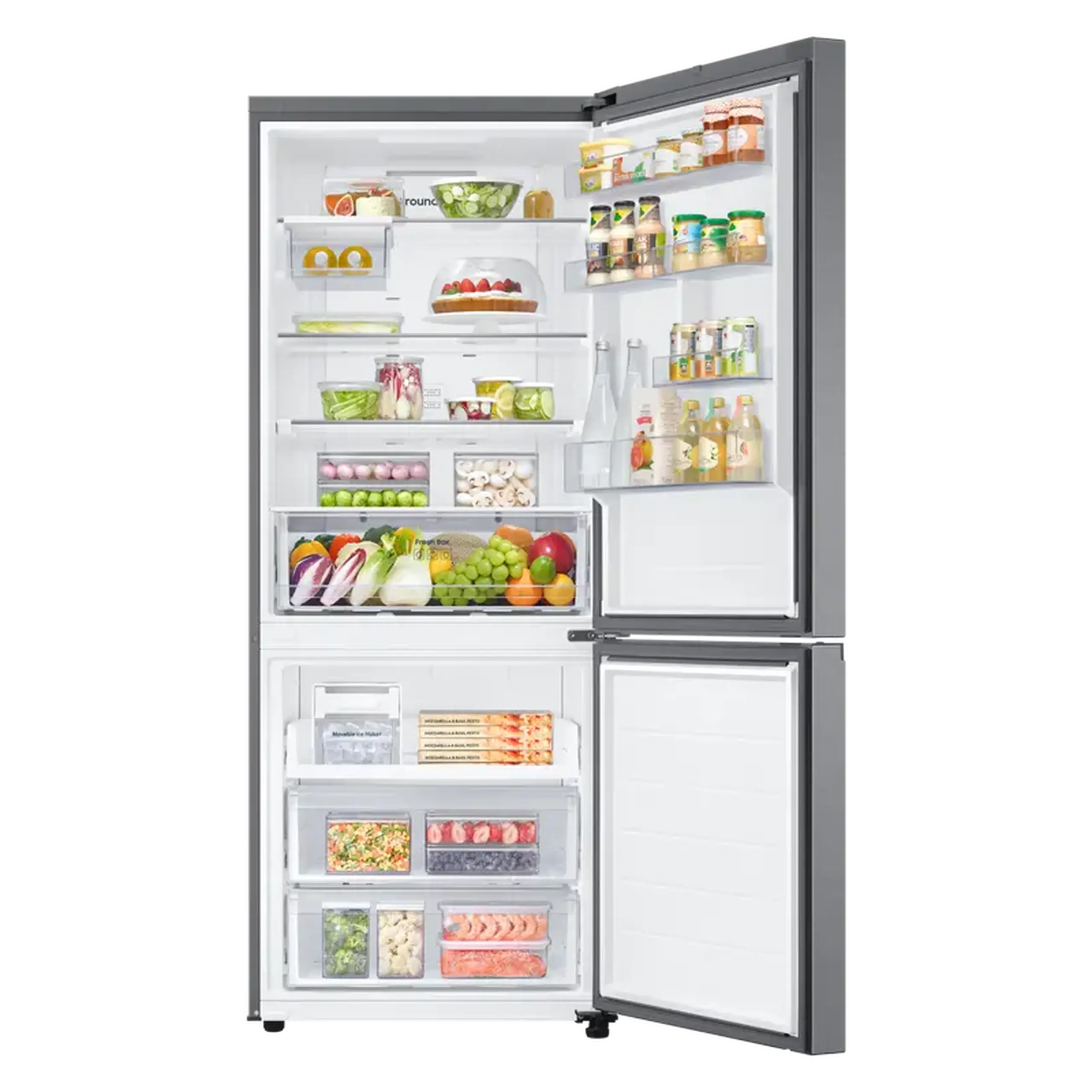 Frigider Samsung RB50DG602ES9EO, Oțel inoxidabil