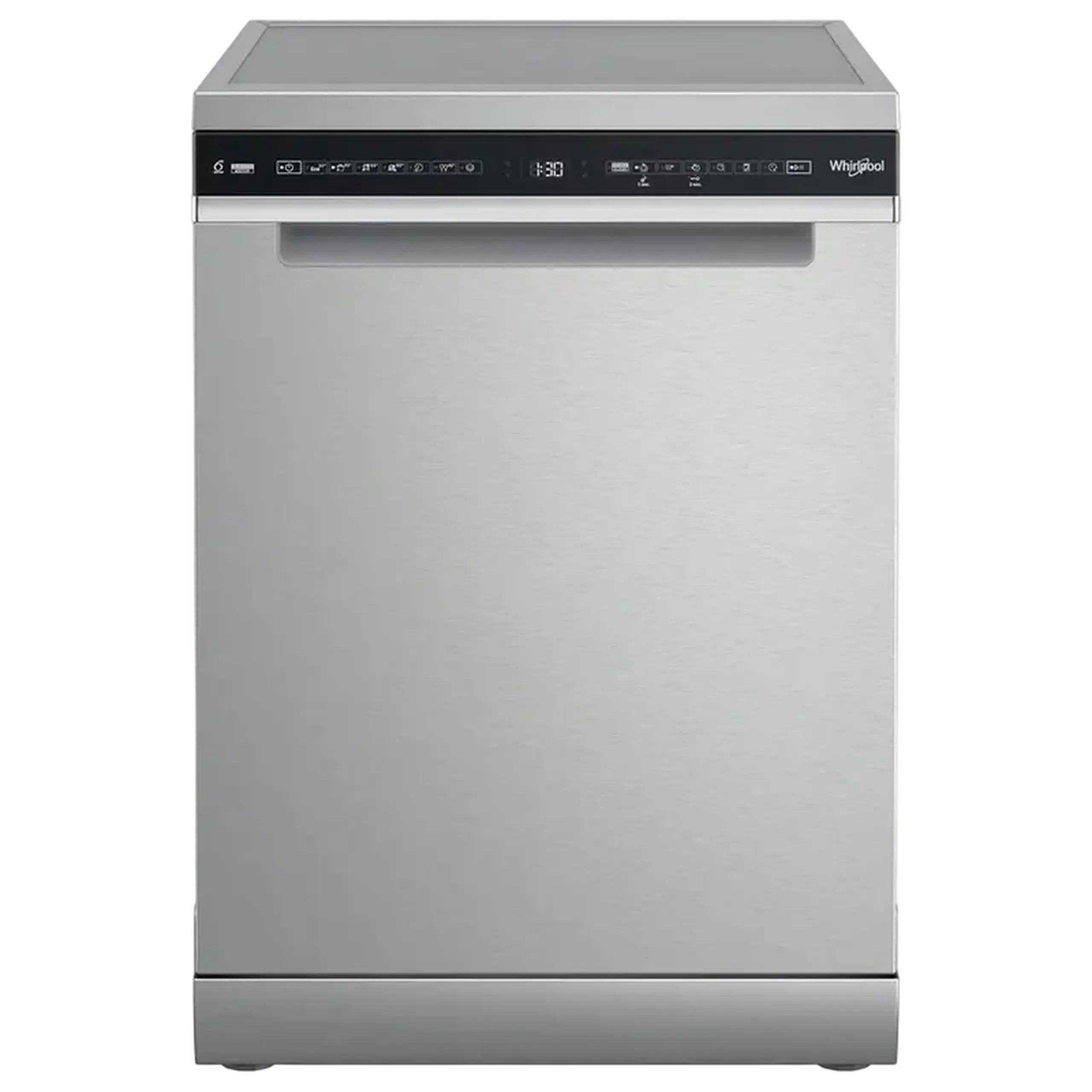 Mașină de spălat vase Whirlpool W7F HS51 X, Oțel inoxidabil