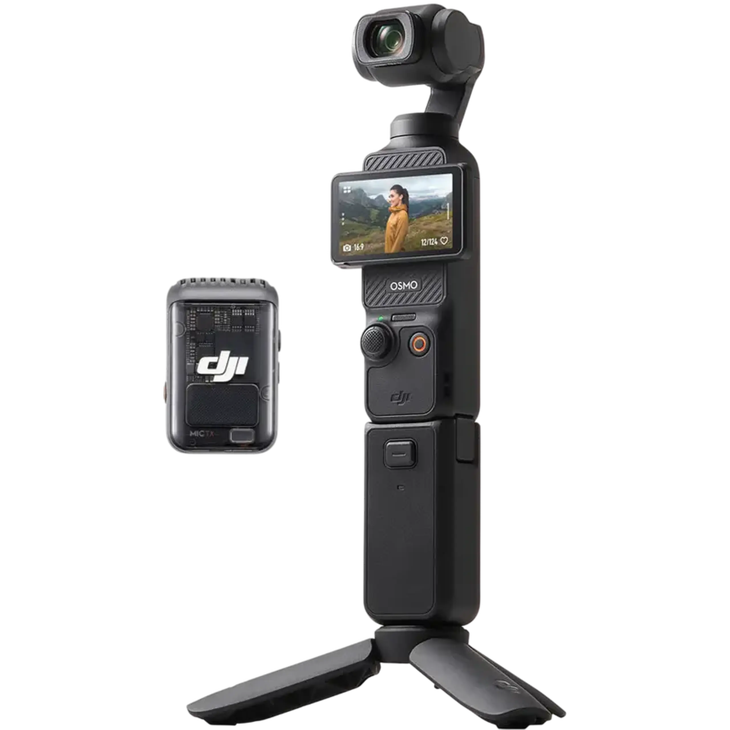 Cameră Video Sport DJI Osmo Pocket 3 Creator Combo, Negru