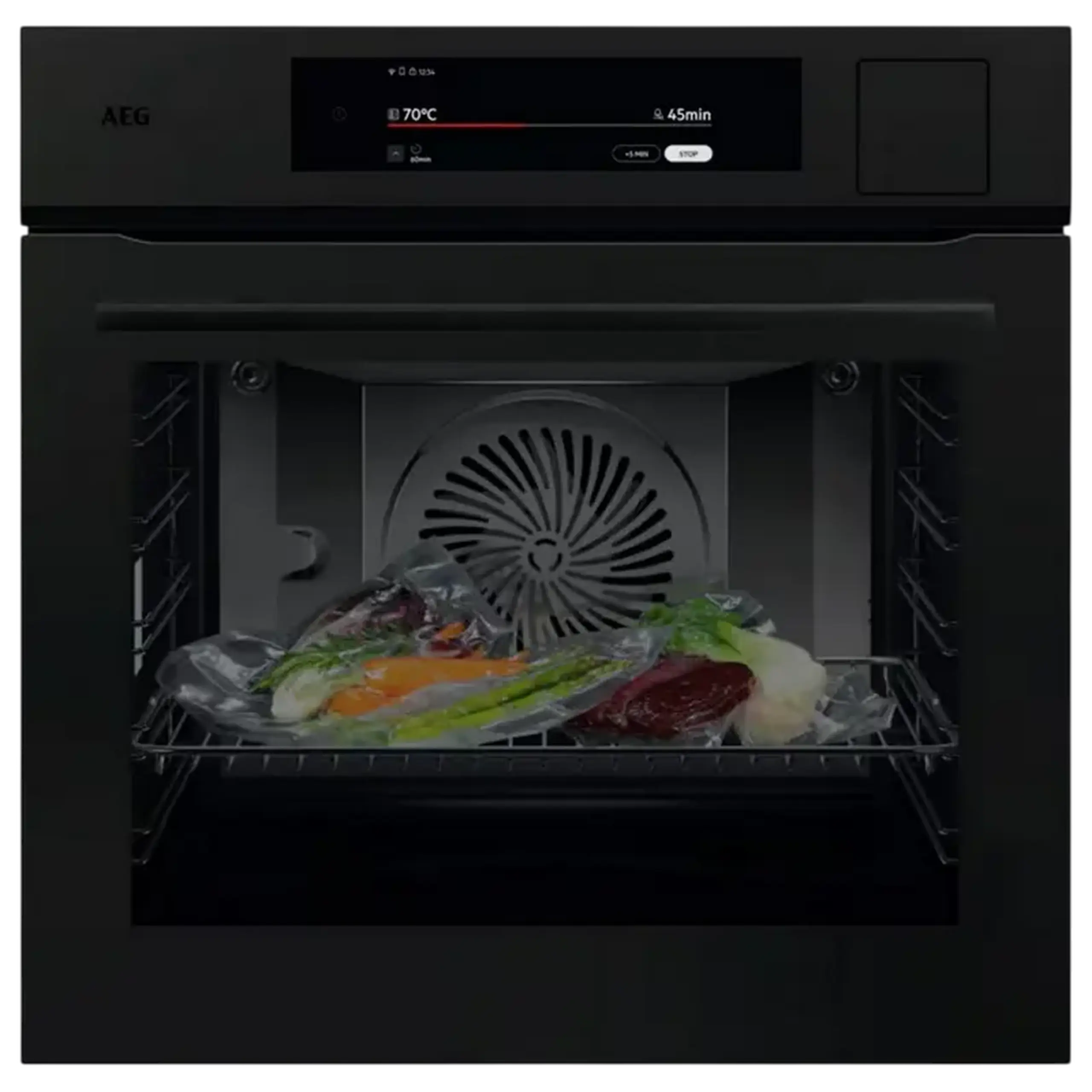 Cuptor Electric AEG NBP9S831AT, Negru