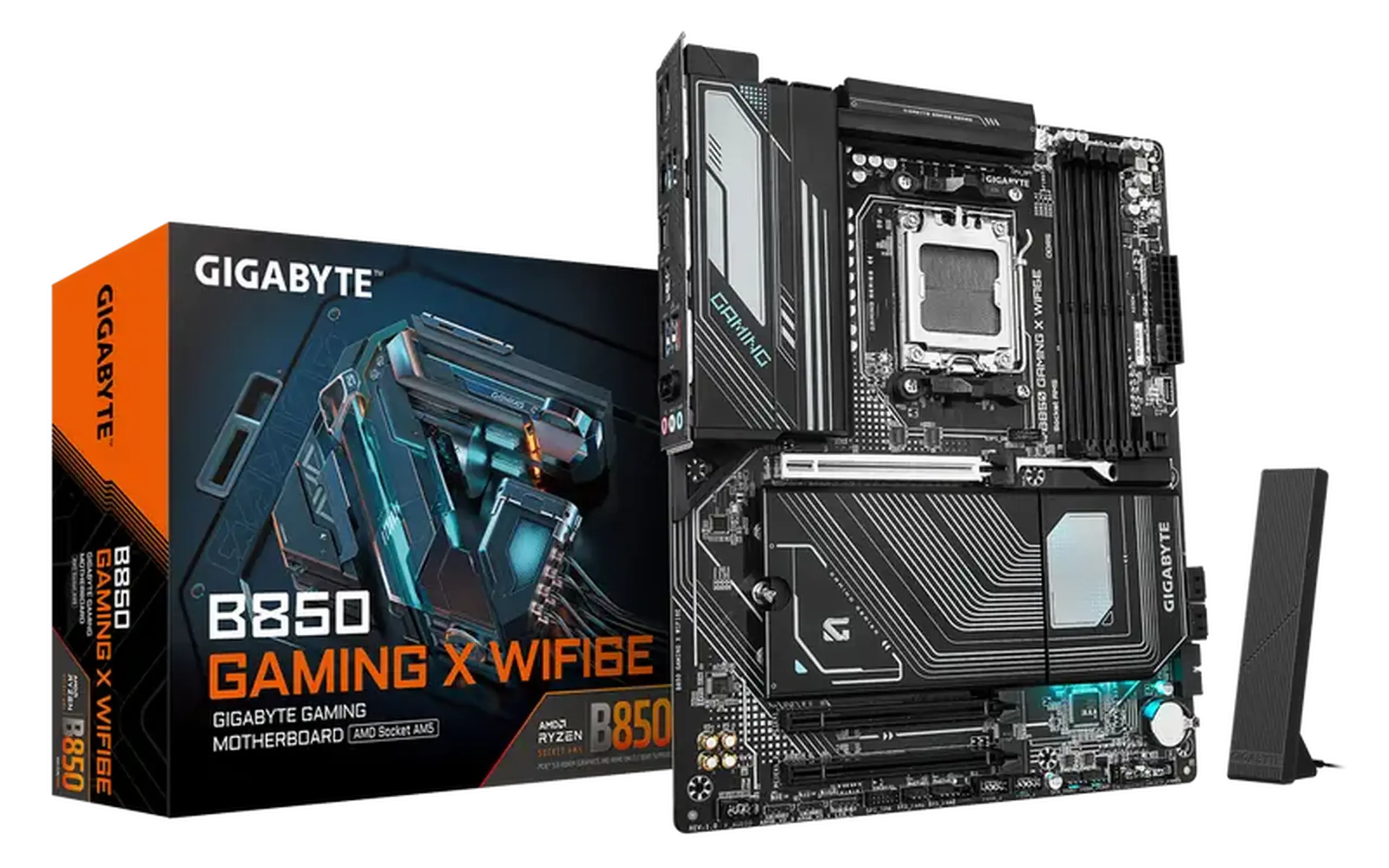 Placă de bază Gigabyte B850 GAMING X WIFI6E, AM5, AMD B850, ATX