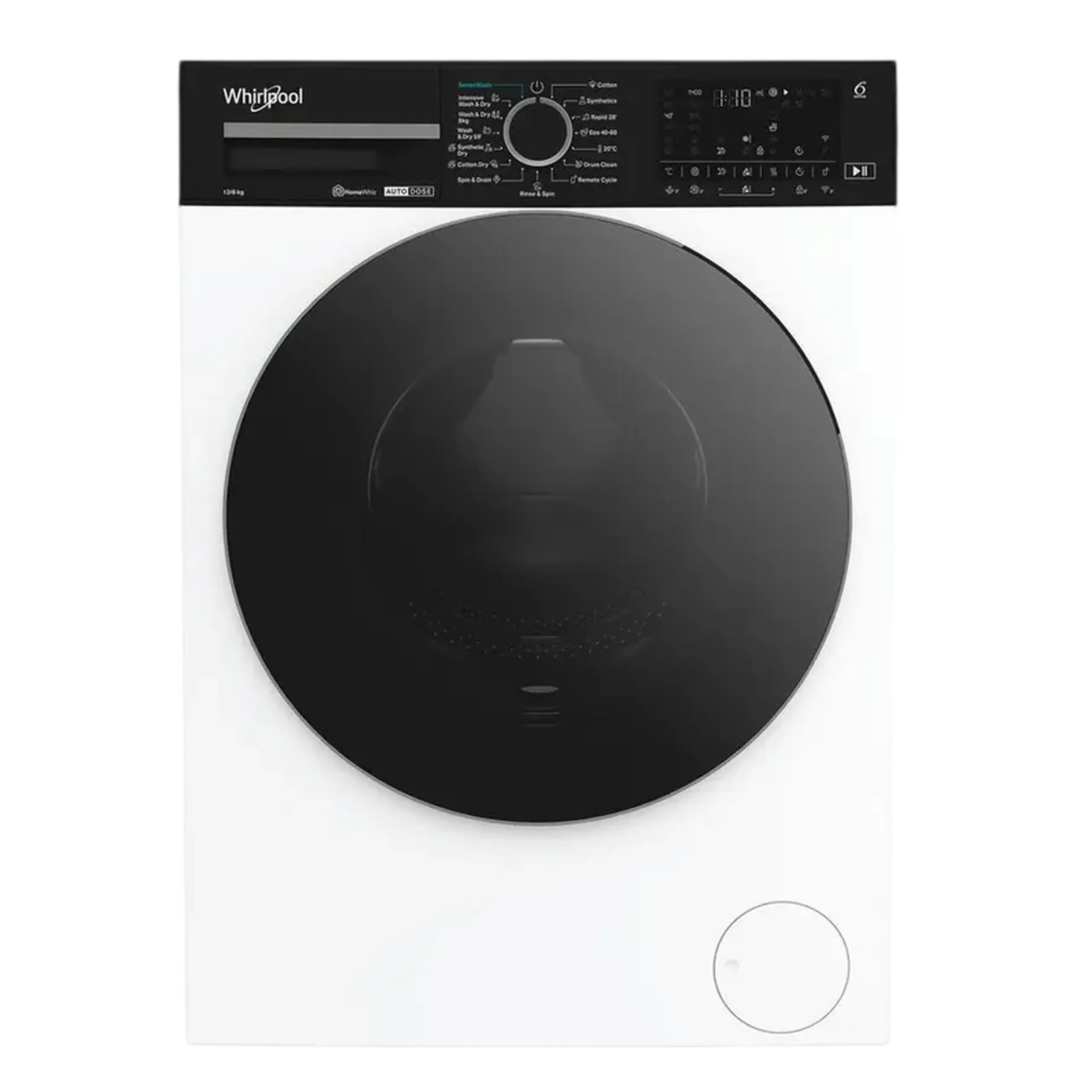 Mașină de spălat cu uscător Whirlpool WPD 2836W ADS EE, 12kg, Alb