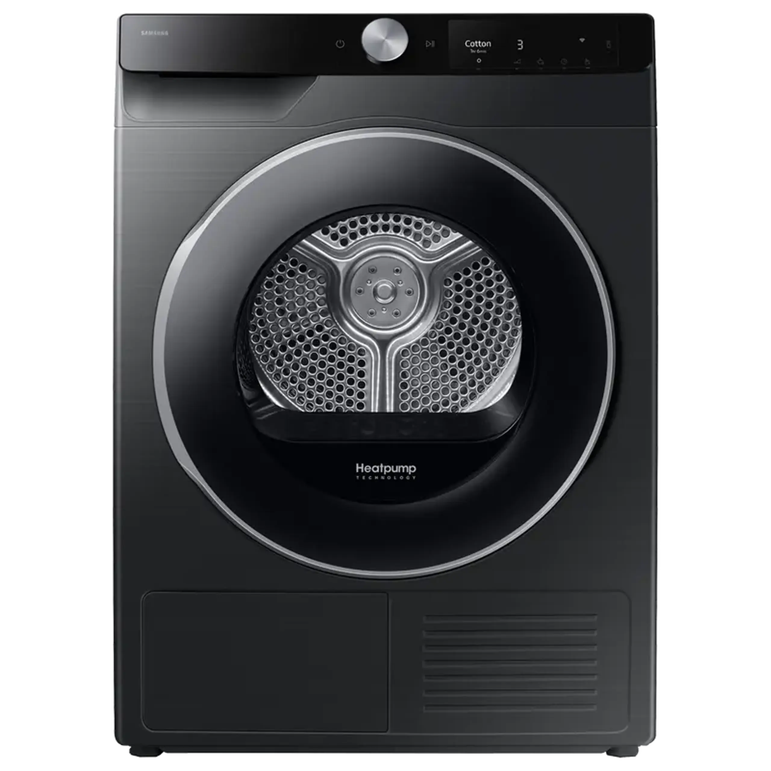 Uscător de rufe Samsung DV90T6240LB/UA, 9kg, Negru