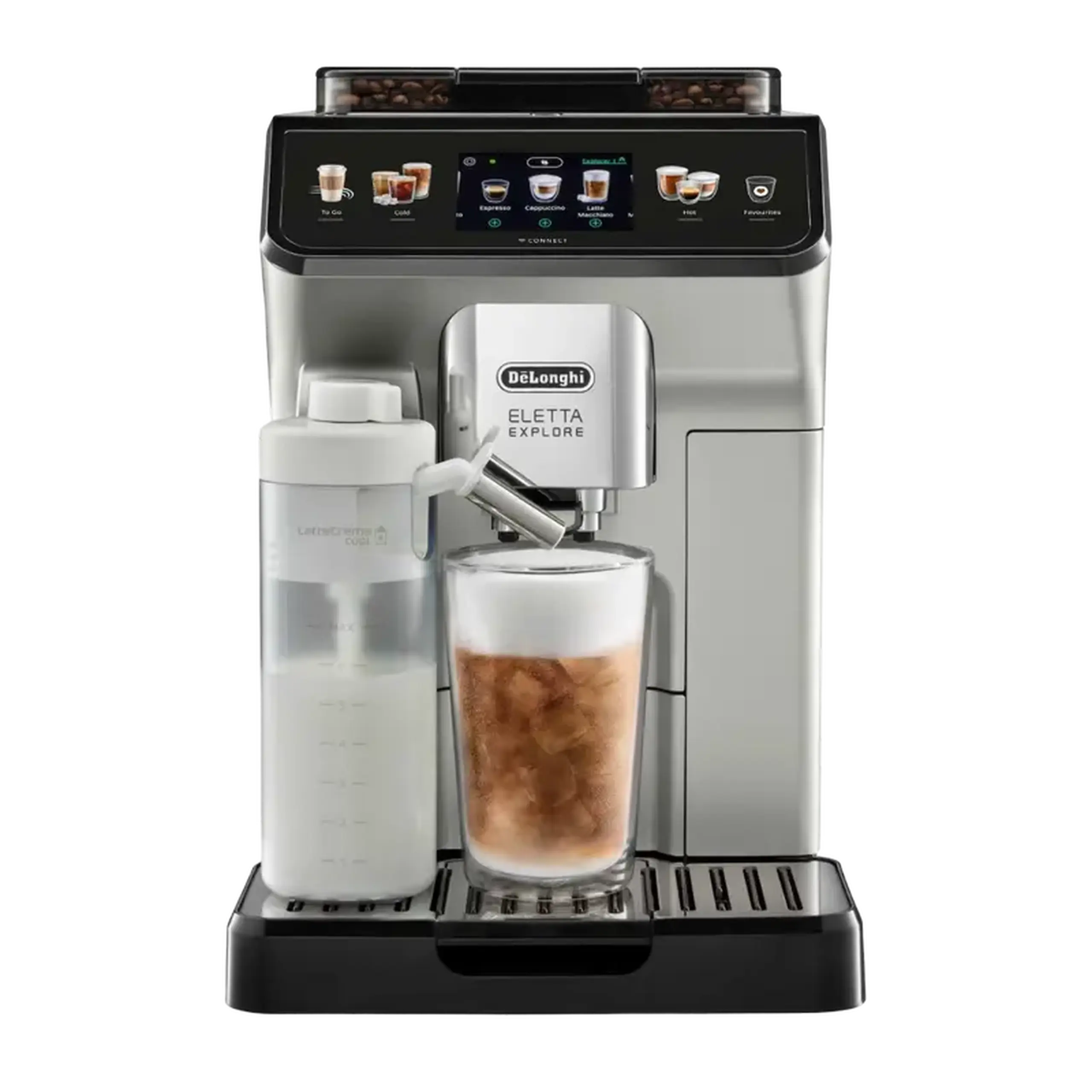 Aparat de cafea DeLonghi ECAM450.65.S, Oțel Inoxidabil