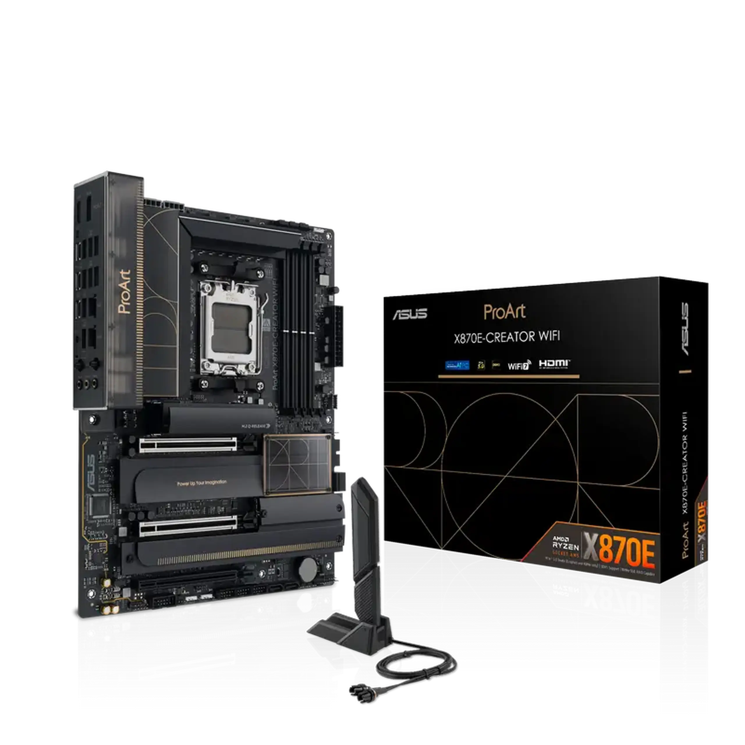 Placă de bază ASUS PROART X870E-CREATOR WIFI, AM5, AMD X870E, ATX