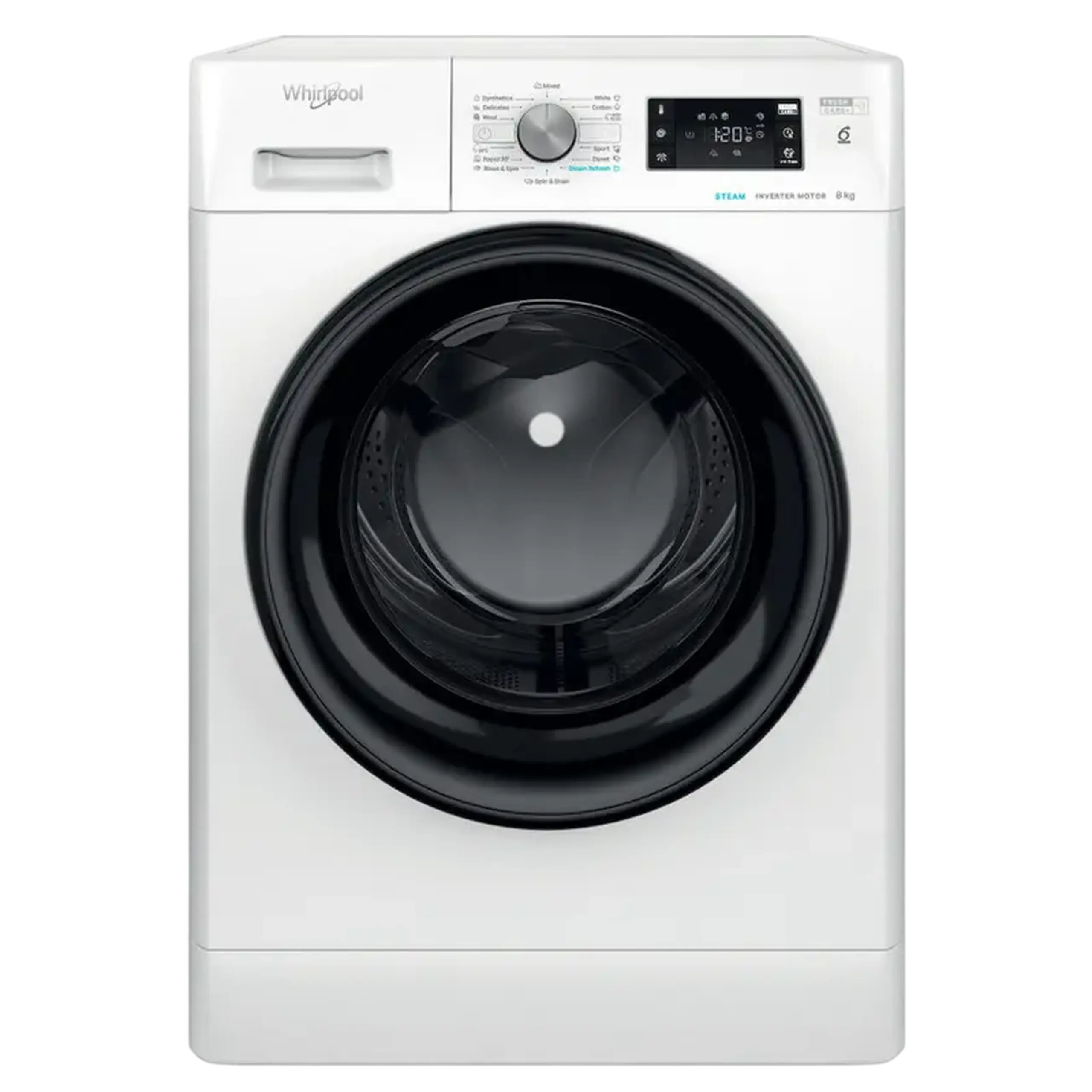 Mașină de spălat Whirlpool FFB 8258 BV EE, 8kg, Alb