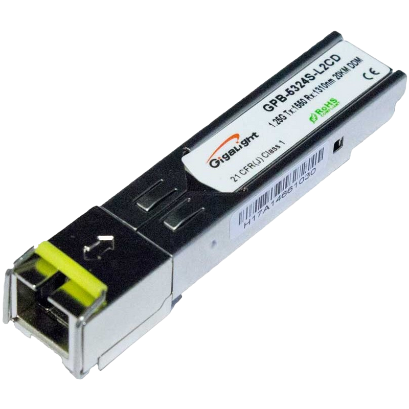 Transceiver Gigaligth GPB-5324S-03CD,1,25 Gbps, 3 km