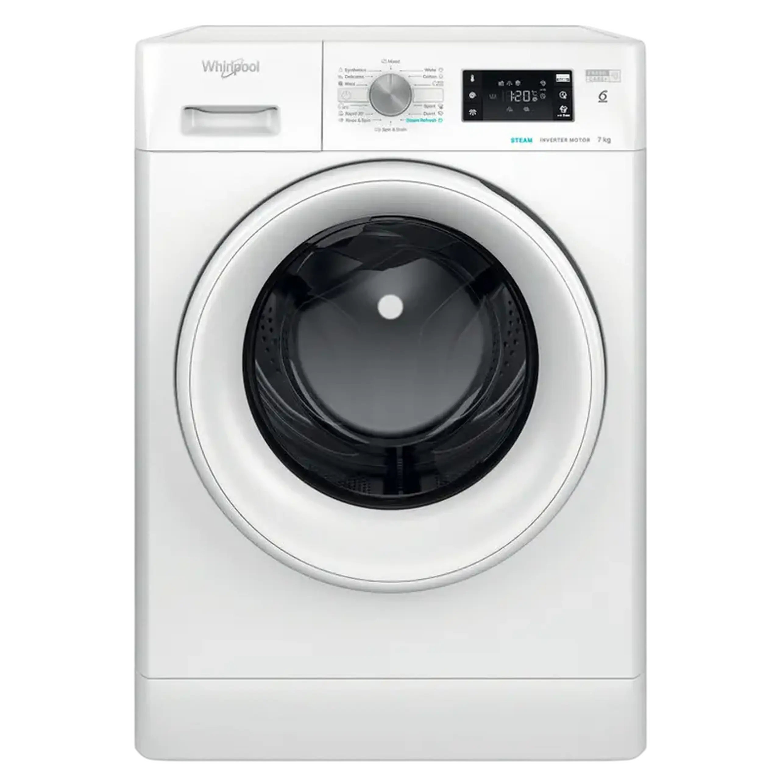 Mașină de spălat Whirlpool FFB 7469 WV EE, 7kg, Alb