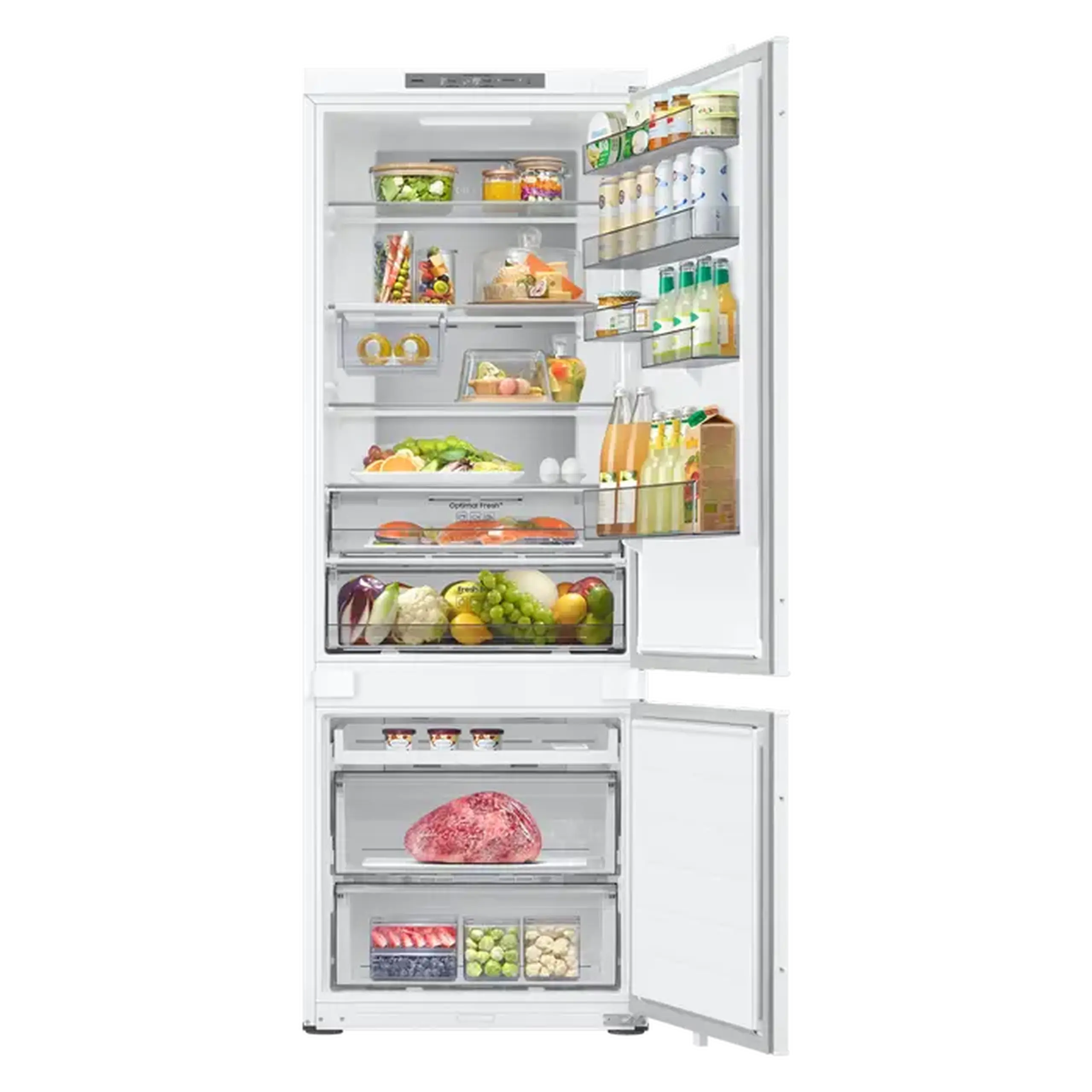 Frigider Samsung BRB38G705EWWEF, Twin Cooling Plus™, Alb