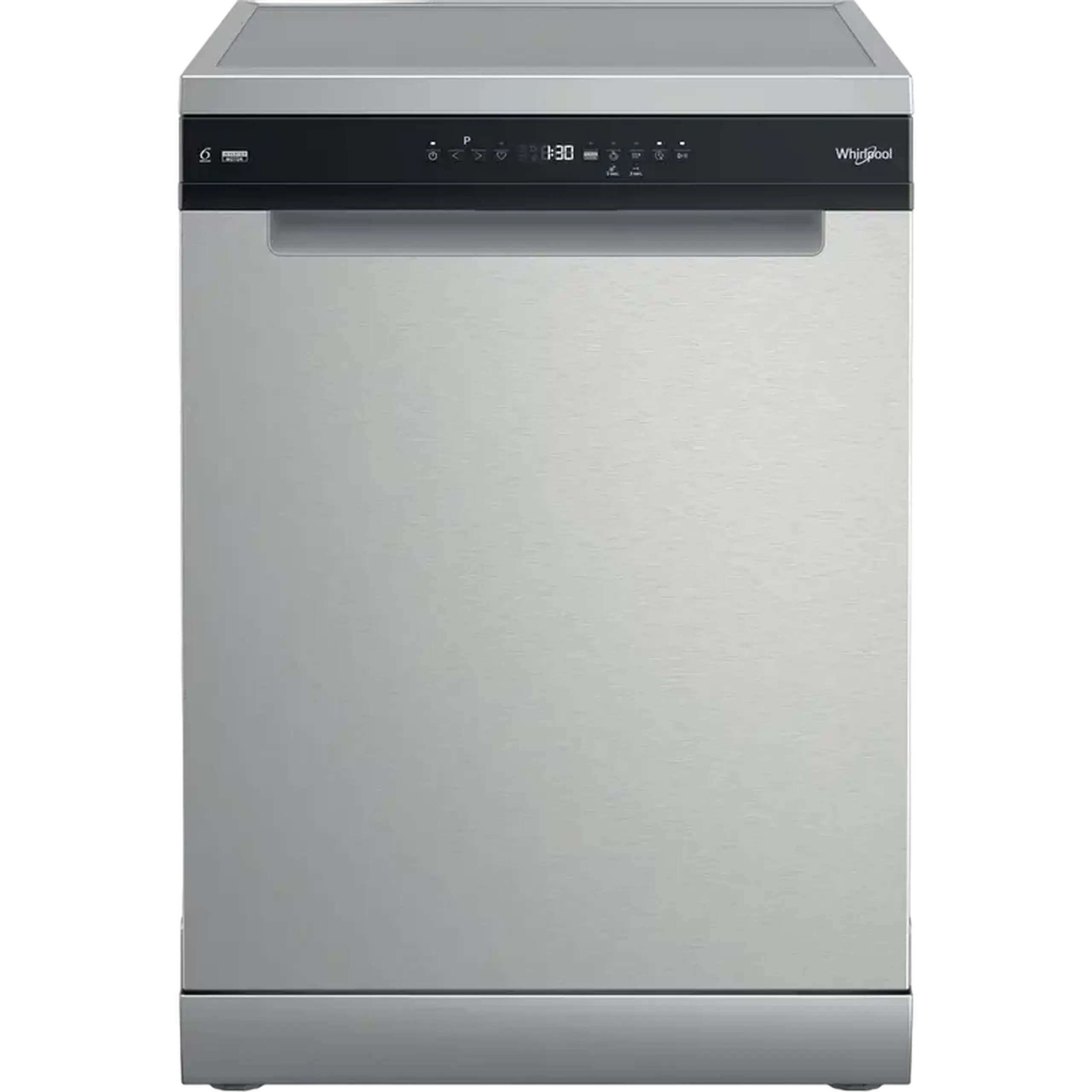 Mașină de spălat vase Whirlpool W7F HP33 X, Oțel inoxidabil