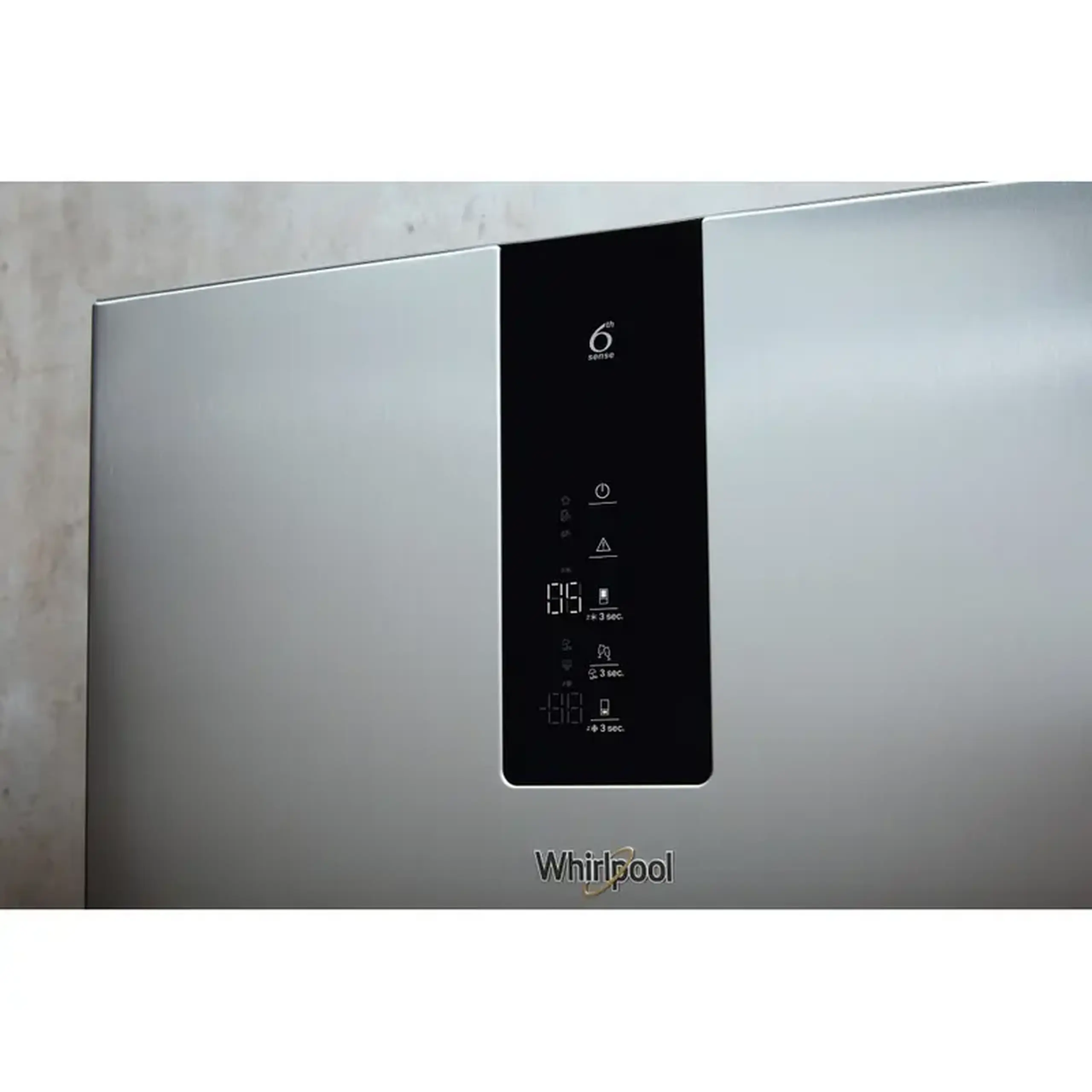 Frigider Whirlpool W9 821A OX H, Oțel inoxidabil