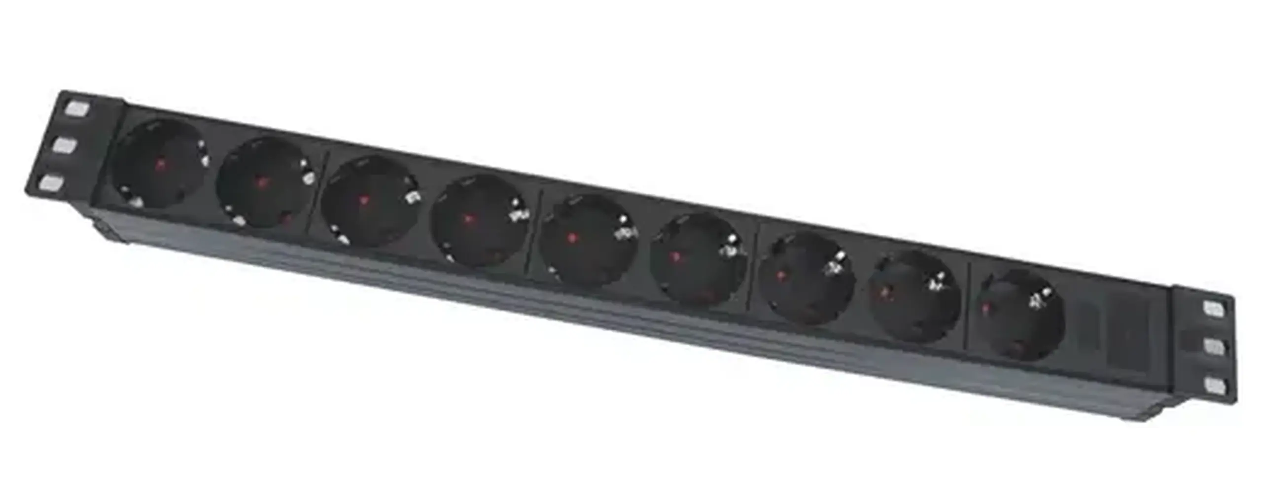 19" 1.5U power socket, PDU02, 9 ports, 16A, 1.8M, APC Electronic
