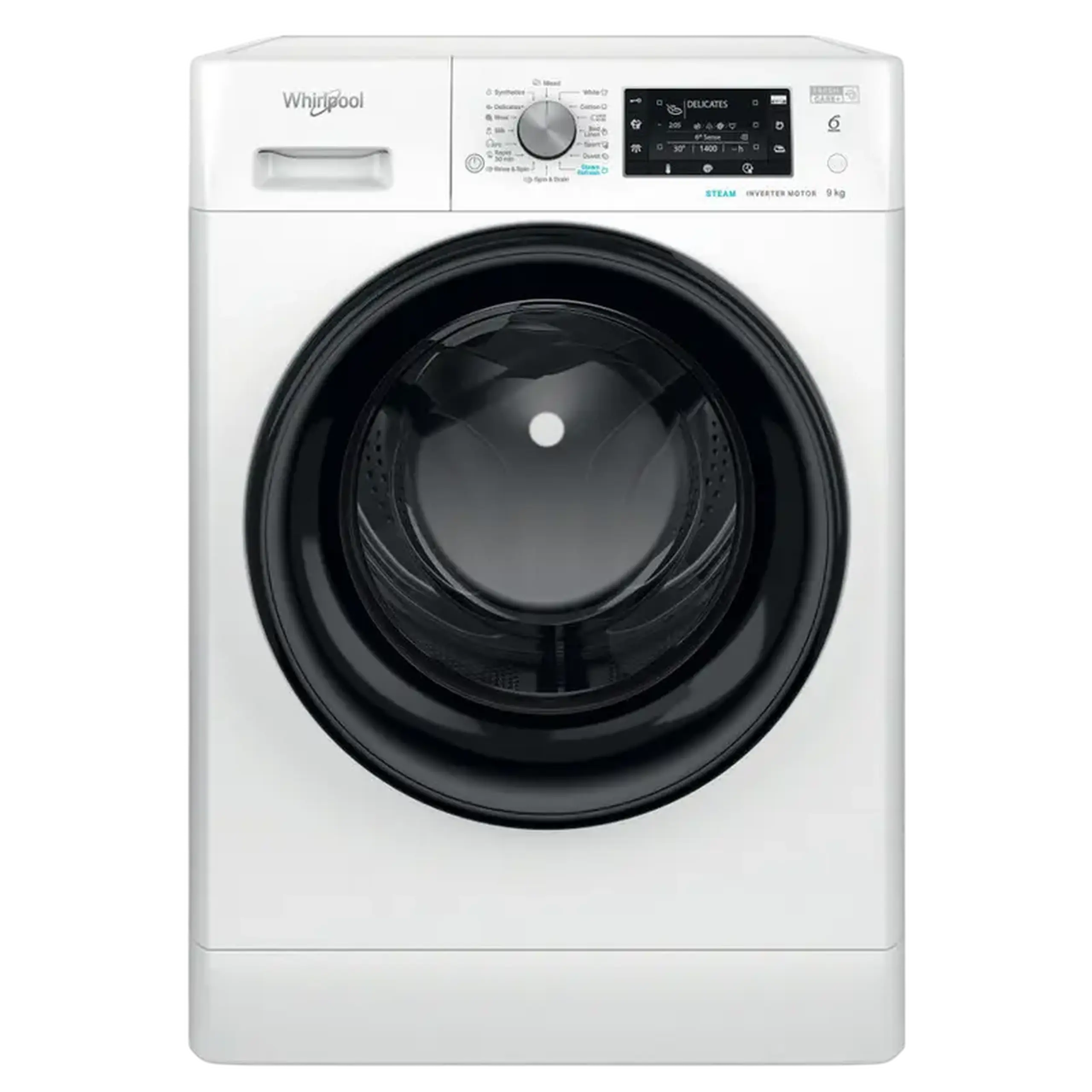 Mașină de spălat Whirlpool FFD 9489 BV EE, 9kg, Alb