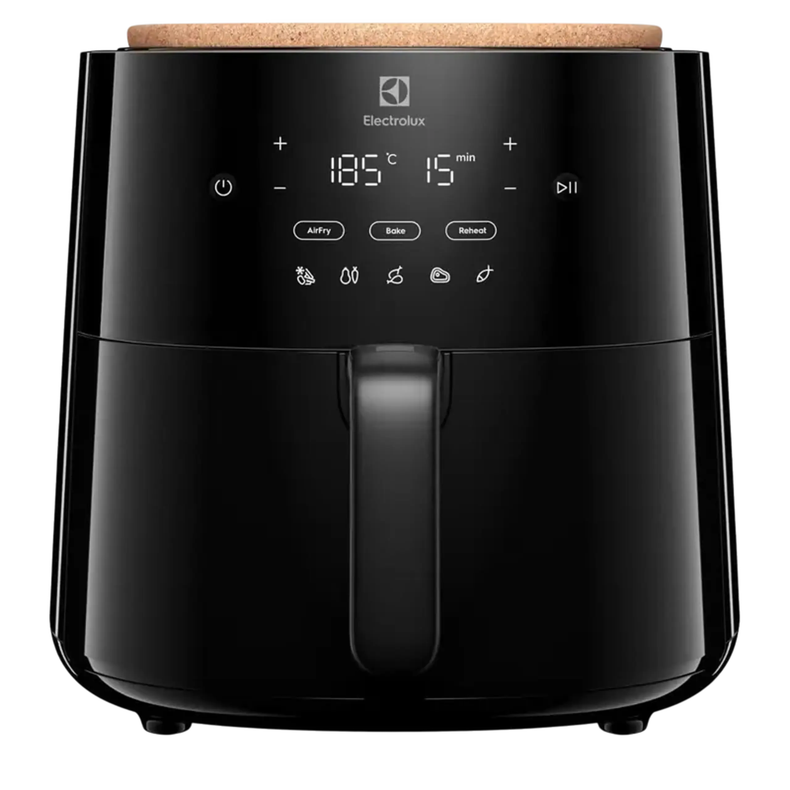 Friteuză cu aer cald Electrolux EAF5B, Negru