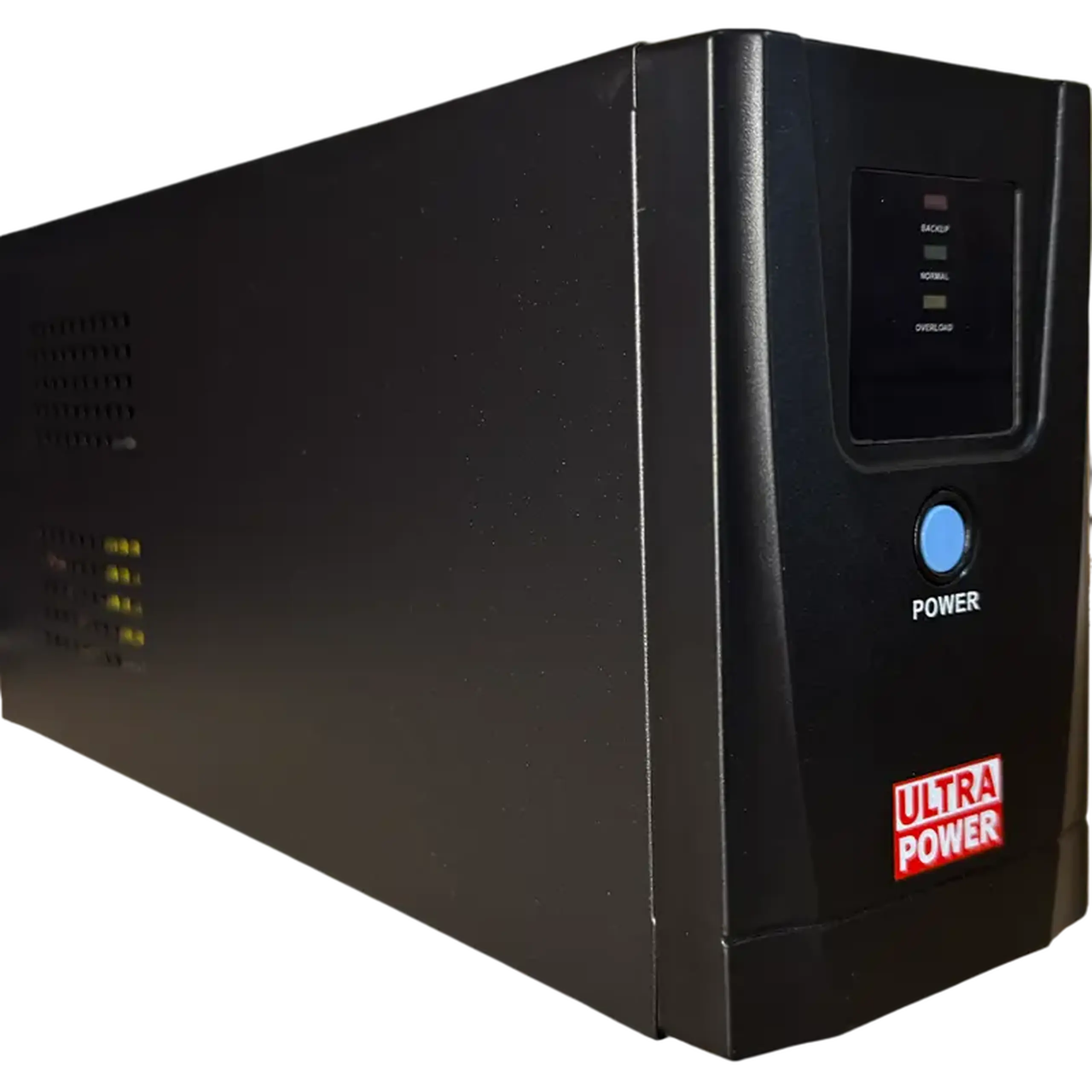 UPS Power 650VA//360W (3 steps of AVR, CPU controlled) LED Indicators, metal case