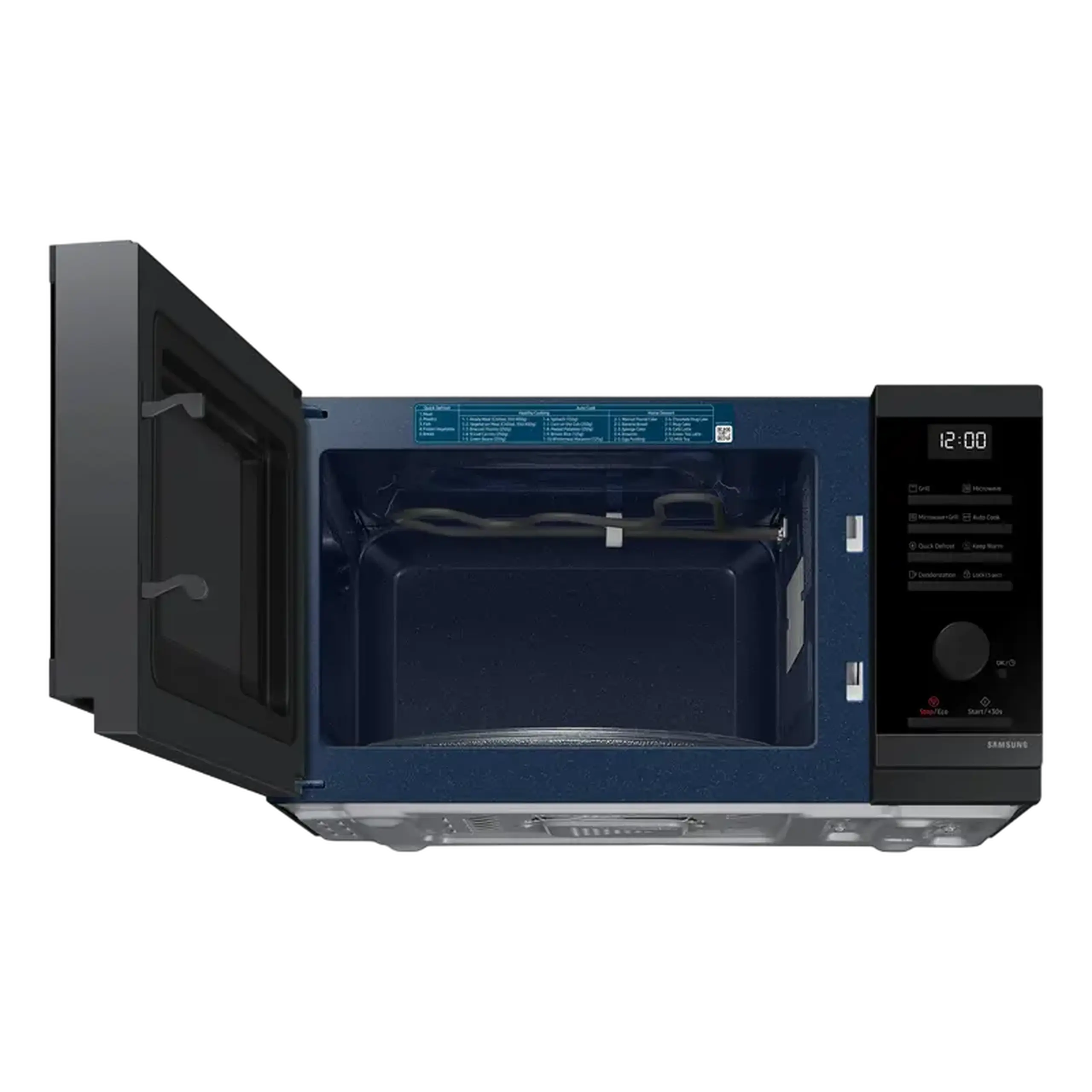 Cuptor cu microunde Samsung MG23DG4524AGE2, Negru