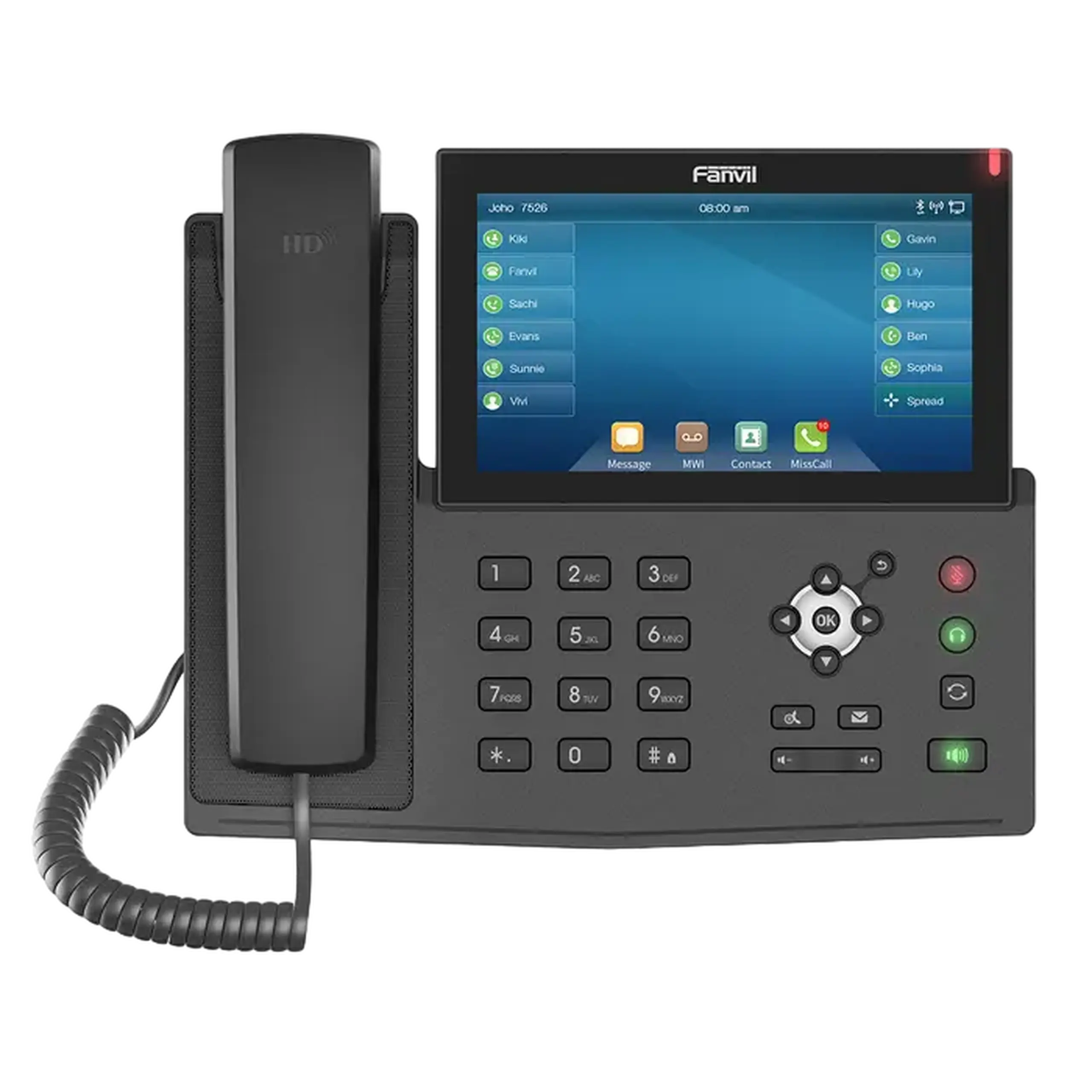 Telefon IP Fanvil X7, Negru