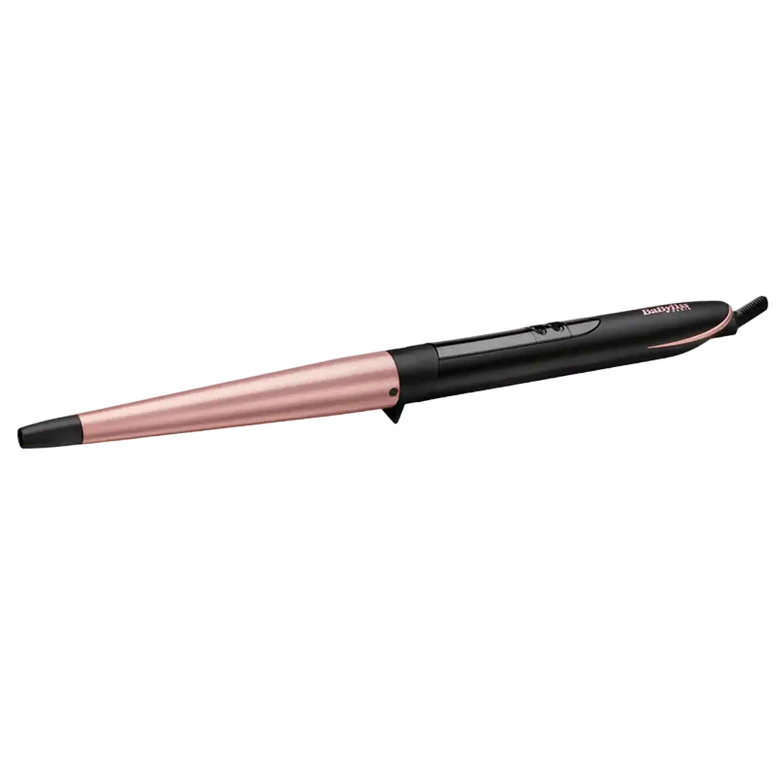 Ondulator de păr BaByliss Conical Wand C454E, Negru