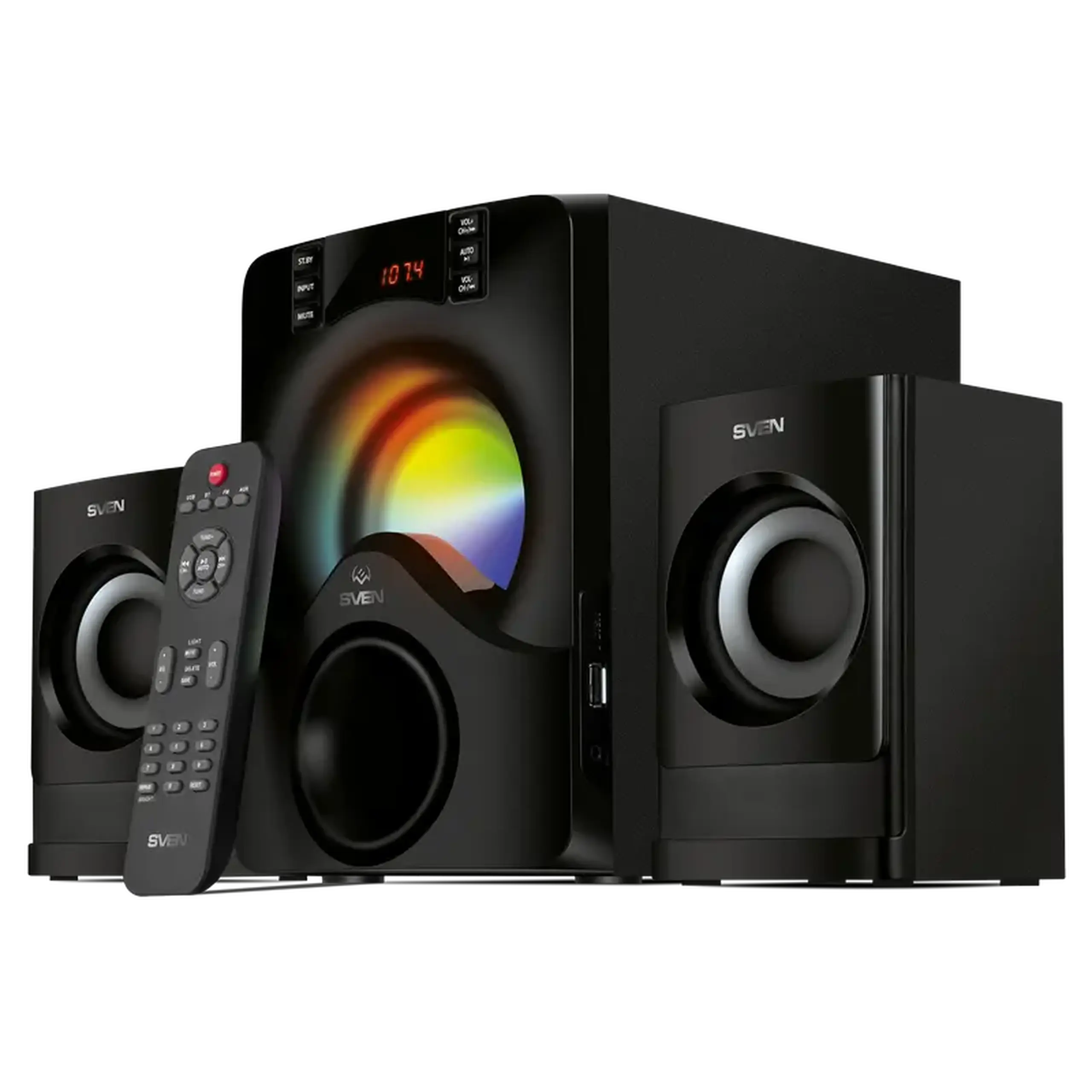 Sistem audio 2.1 CH SVEN MS-312, Negru