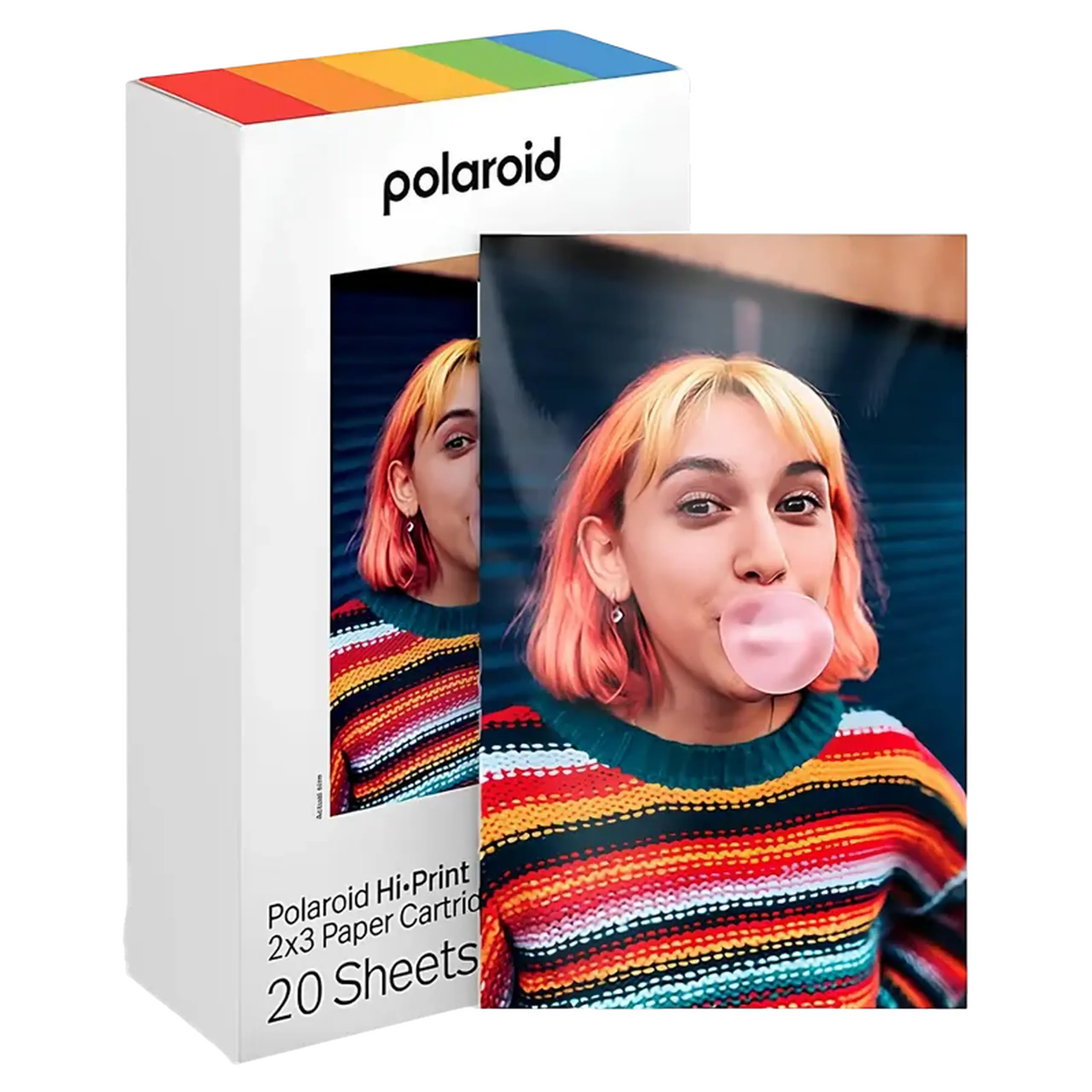 Hârtie foto Polaroid Paper Cartridge pentru Hi-Print Gen2 2X3, 20 buc