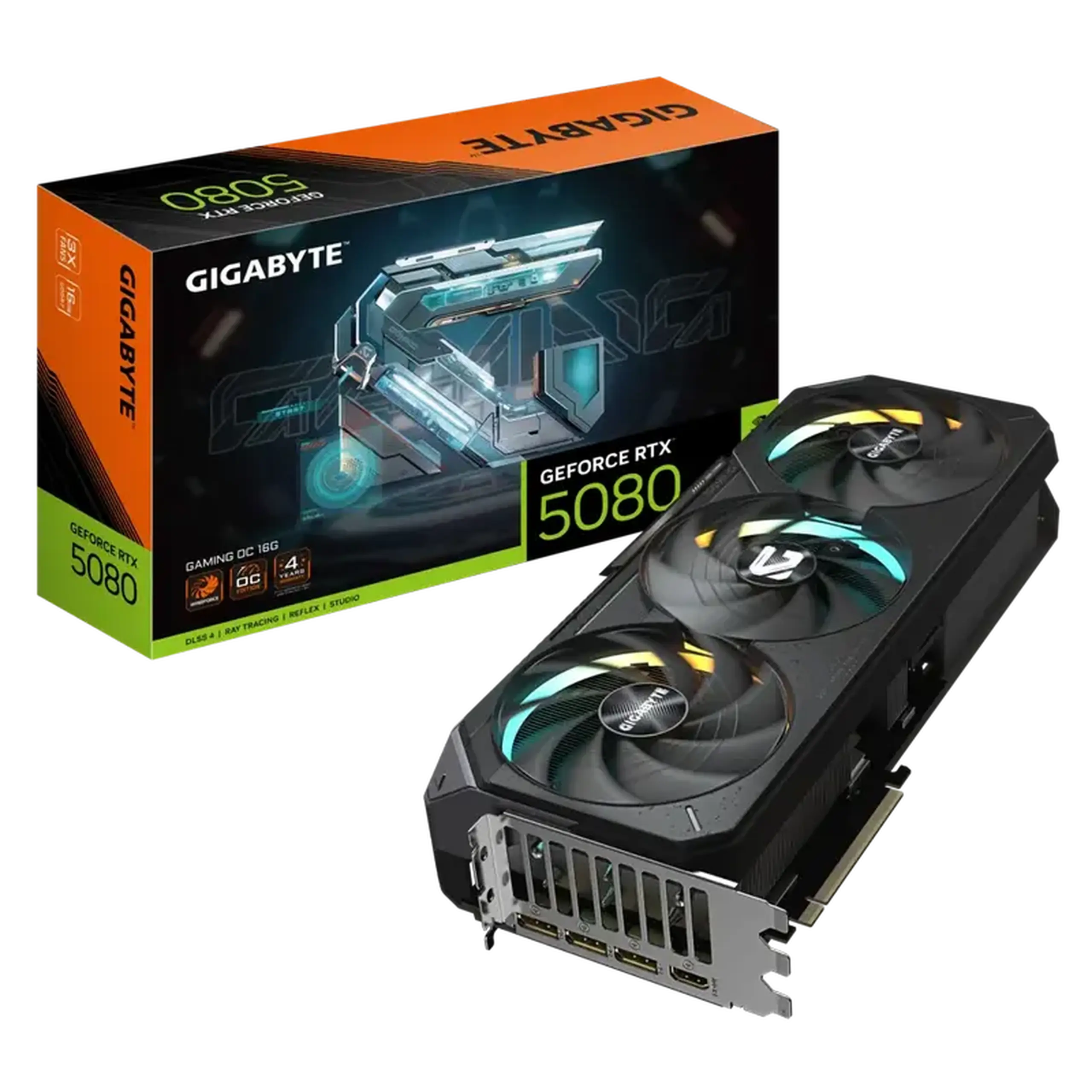 Placă Video Gigabyte GV-N5080GAMING OC-16GD, 16GB 256bit