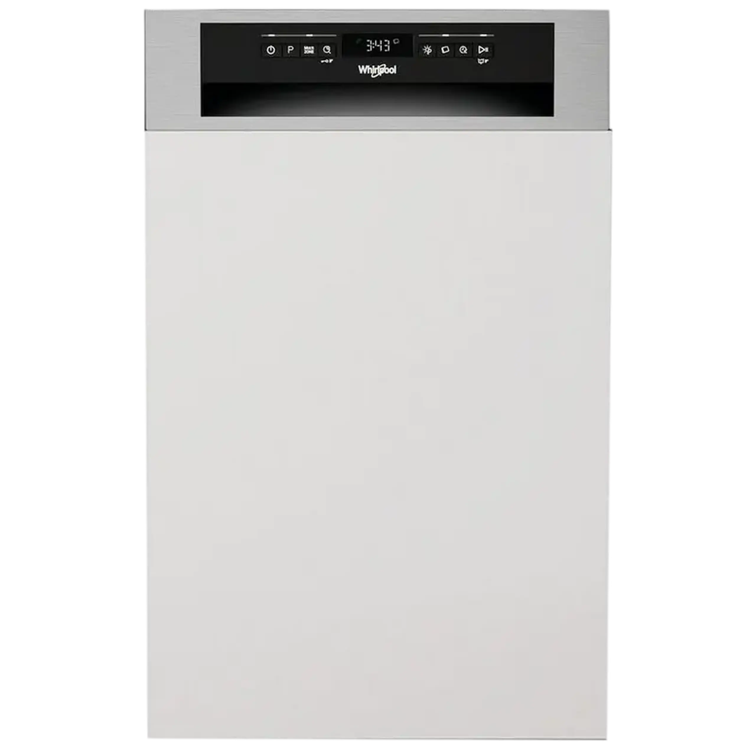 Mașină de spălat vase Whirlpool WSBO 3O34 PF X, Oțel inoxidabil