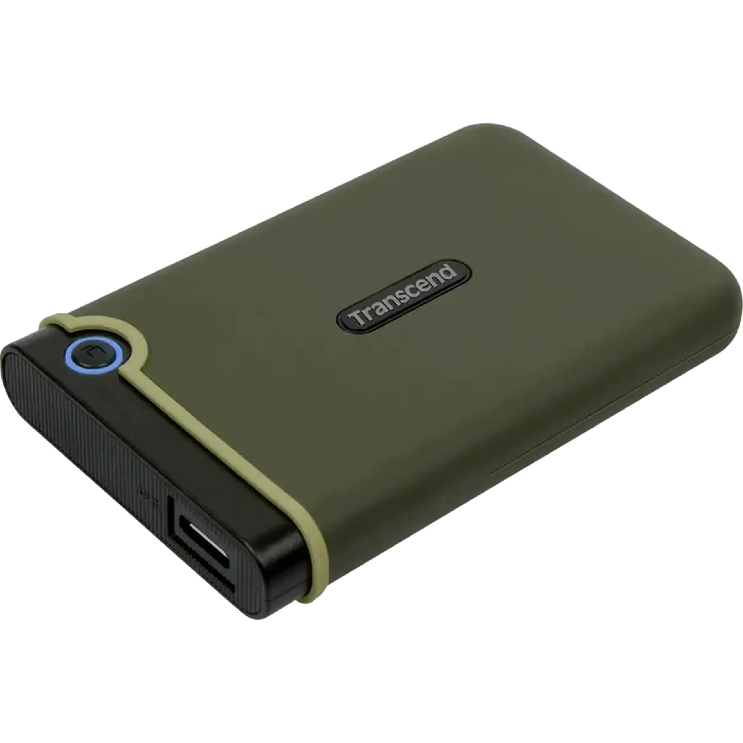 HDD portabil extern Transcend StoreJet 25M3G,1 TB, Military Green (TS1TSJ25M3G)