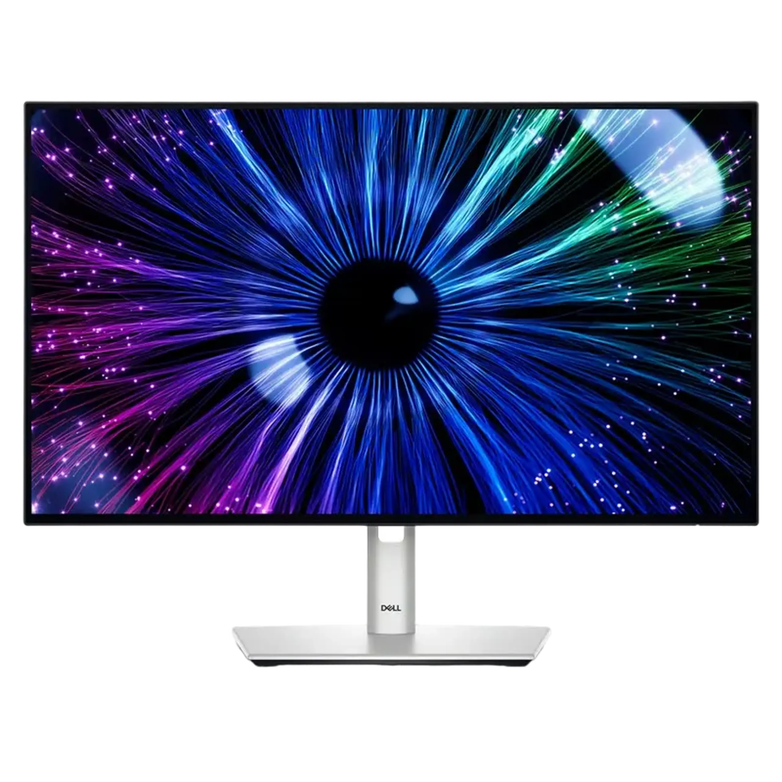 23,8" DELL UltraSharp U2424HE, argintiu, IPS, 1920x1080, 120 Hz, 5 ms, 250 cd, CR1000:1, HDMI+DP+USB+TypeC+LAN,Pv