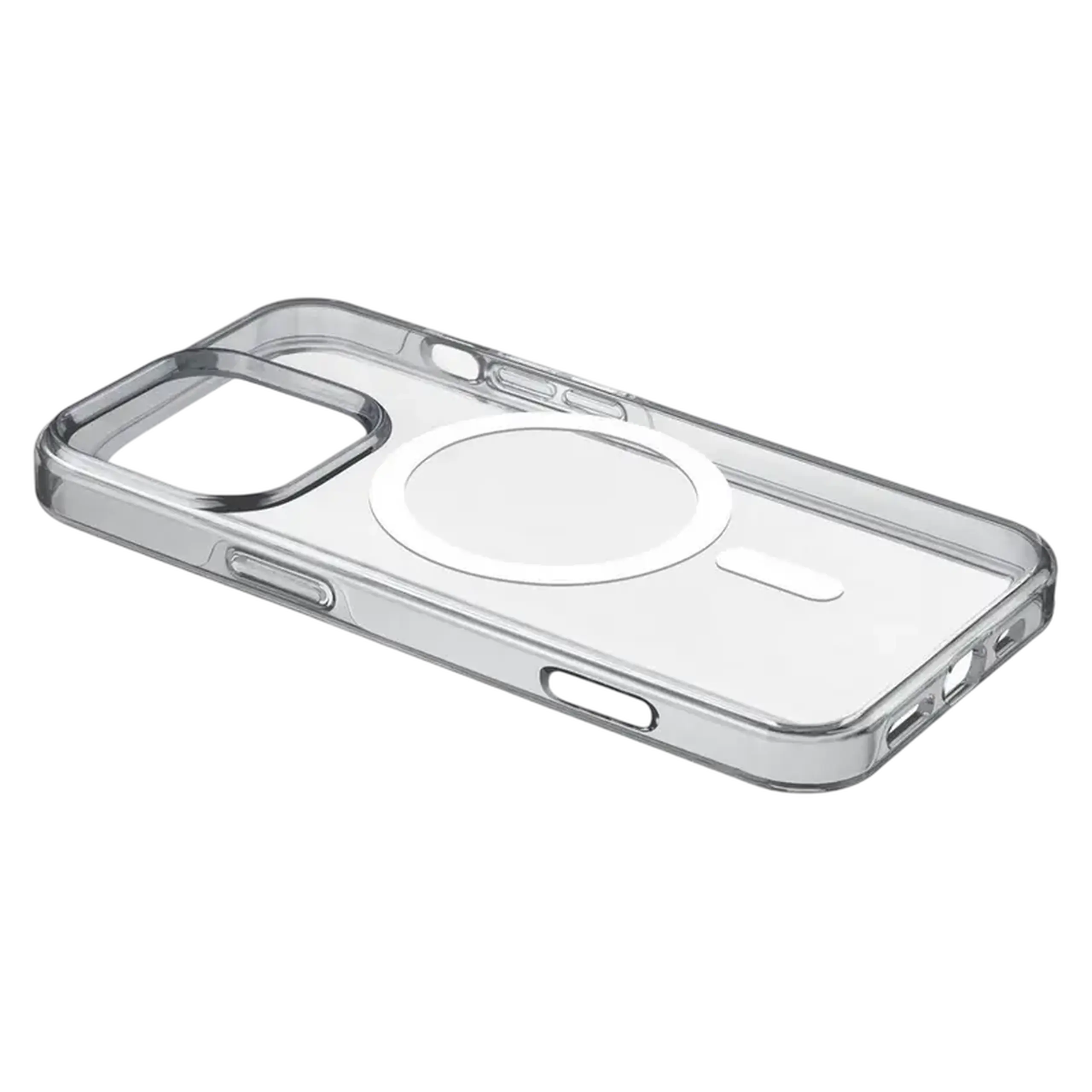 Husă Cellularline Gloss Mag - iPhone 16 Pro Max, Transparent