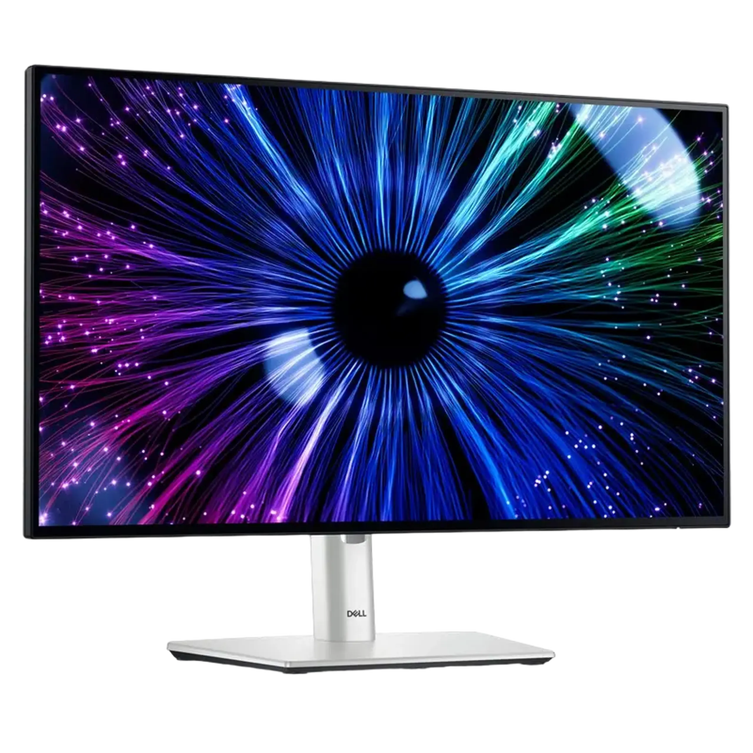 23,8" DELL UltraSharp U2424HE, argintiu, IPS, 1920x1080, 120 Hz, 5 ms, 250 cd, CR1000:1, HDMI+DP+USB+TypeC+LAN,Pv