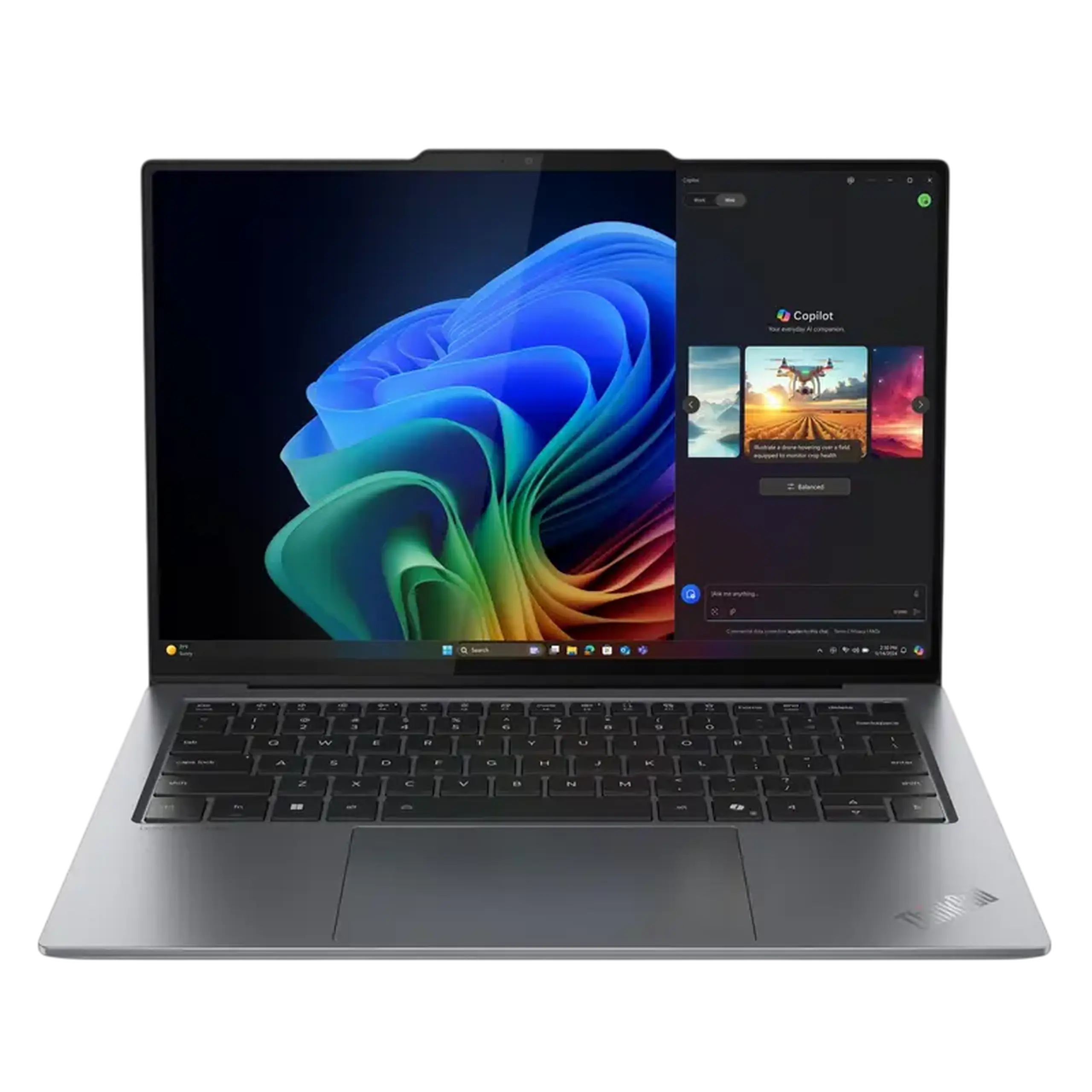 Laptop Business 14" Lenovo ThinkPad X9-14 Gen 1, Grey, Intel Core 7 258V, 32GB/1024GB, Windows 11 Pro