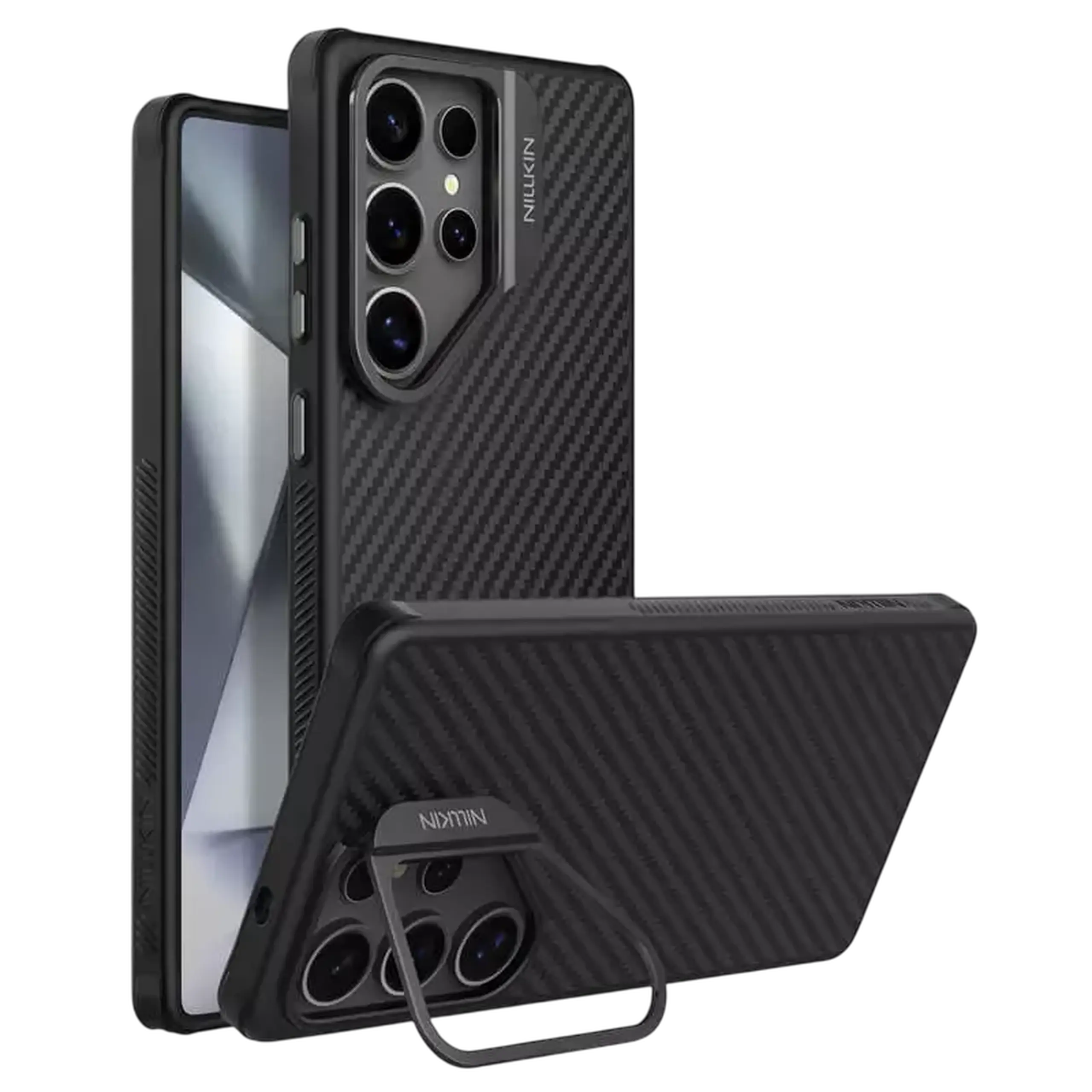 Husă Nillkin CarboProp Magnetic pentru Samsung Galaxy S25, Negru