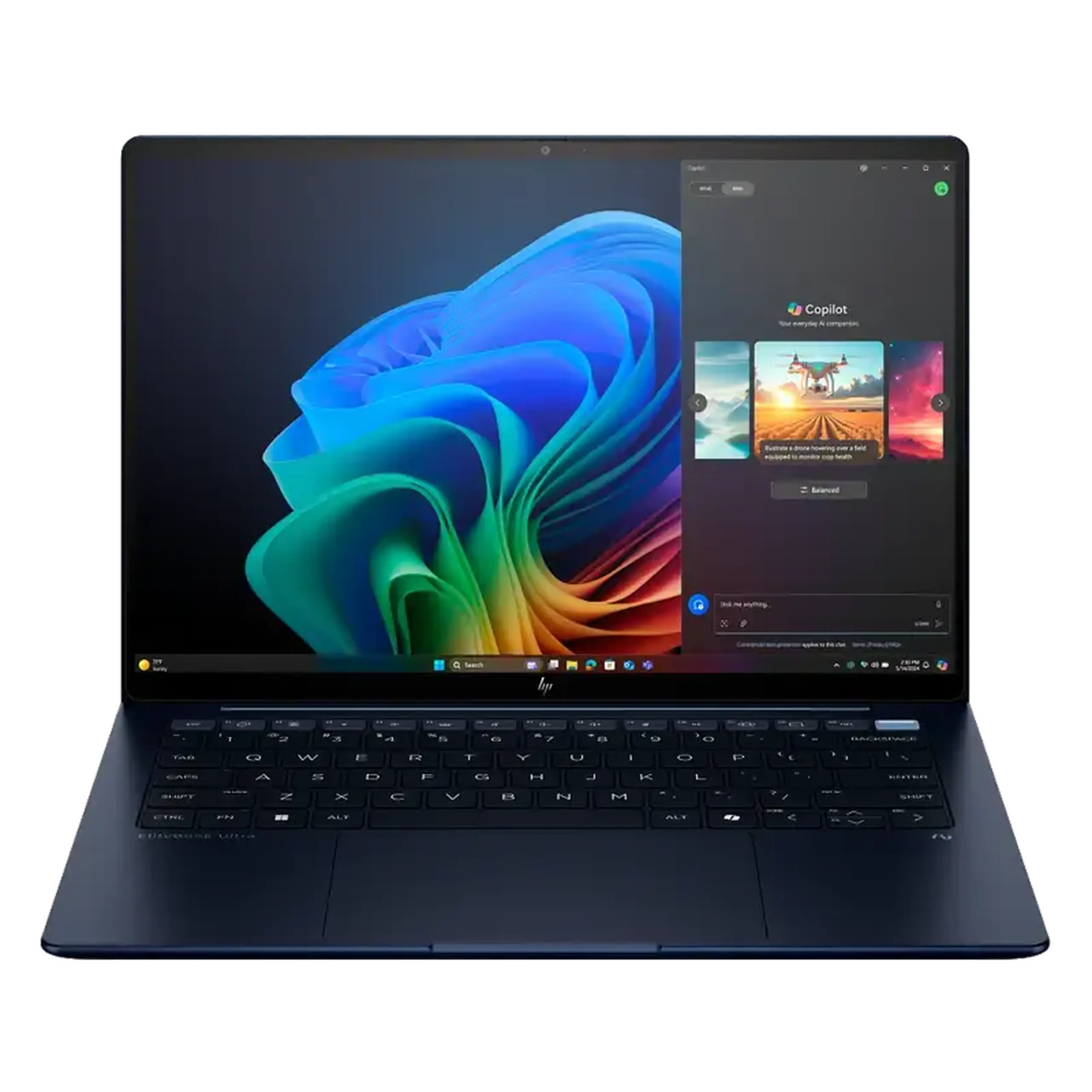 Laptop 14" HP EliteBook G1i 14 AI, Atmospheric Blue, Intel Core 7 258V, 32GB/1024GB, Windows 11 Pro