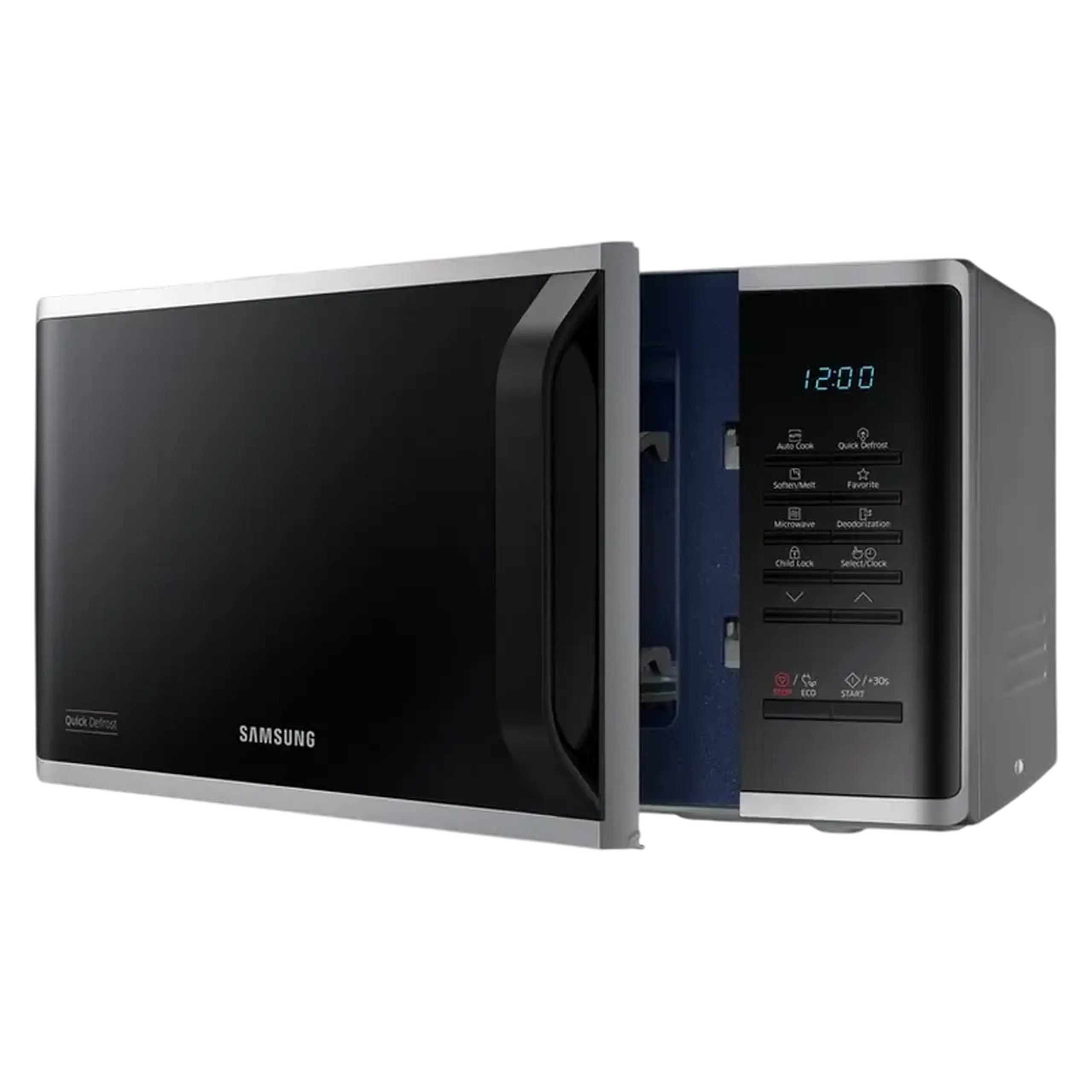 Cuptor cu microunde Samsung MS23K3513AS/OL, Argintiu