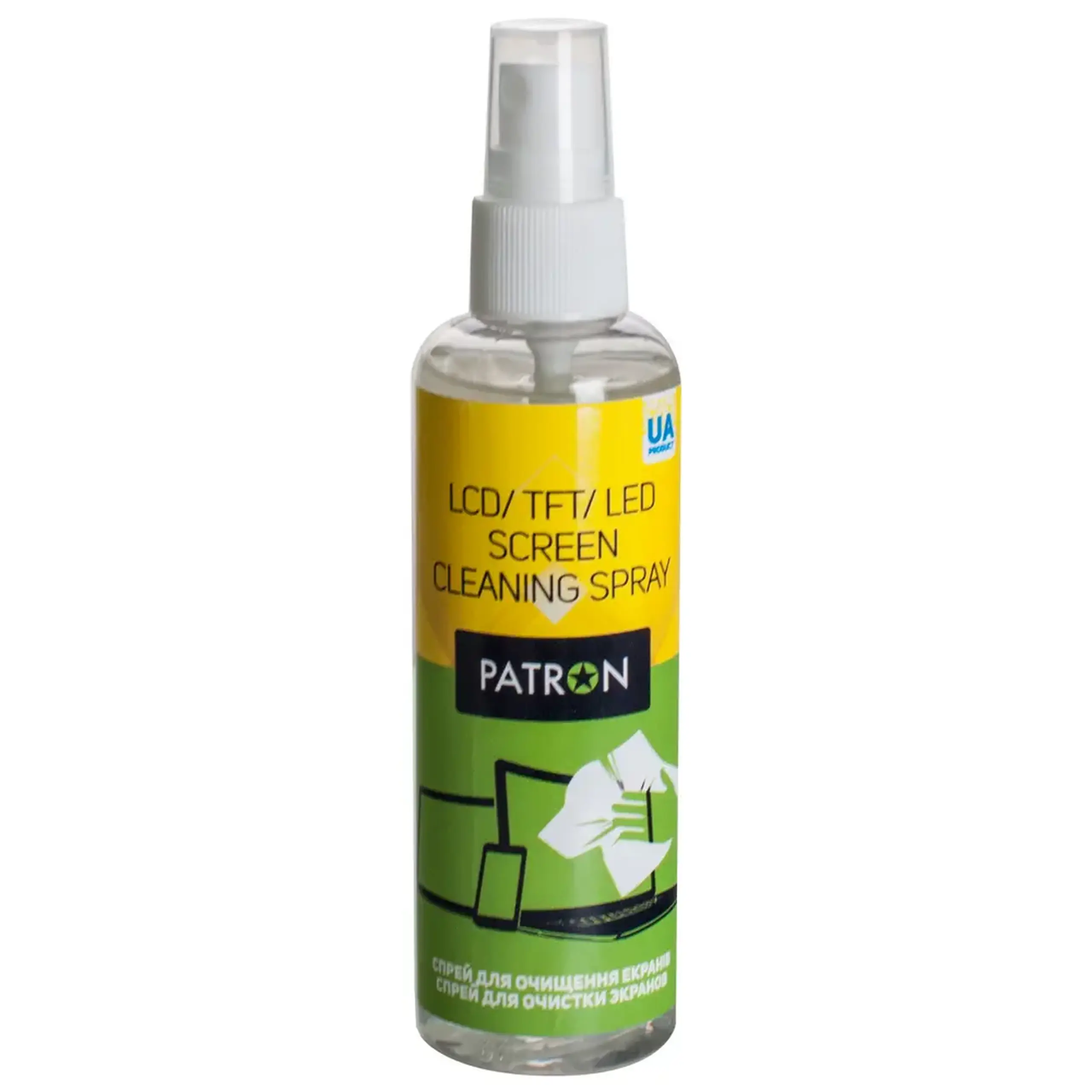 Lichid de curățare pentru ecrane PATRON "F3 - 008", Spray 100 ml