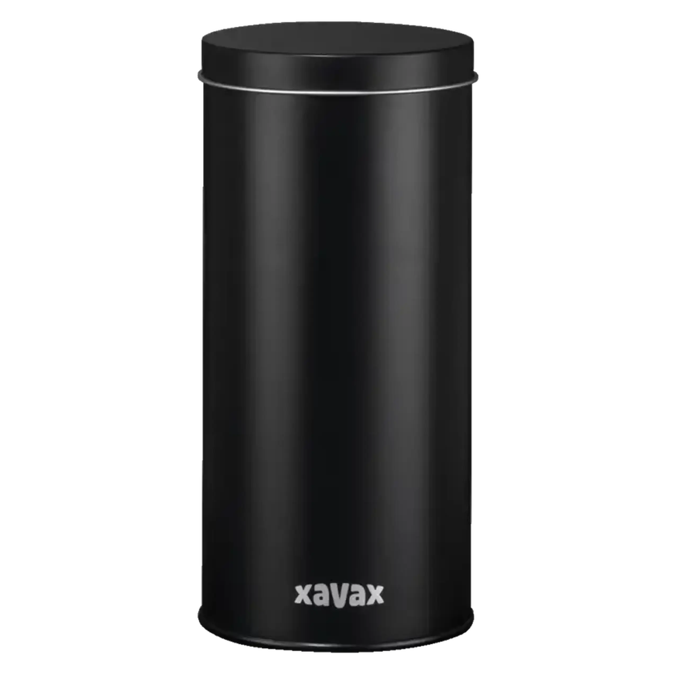 Xavax 111272, cutie de cafea, pentru depozitarea a 20 de tampoane Senseo, argintiu