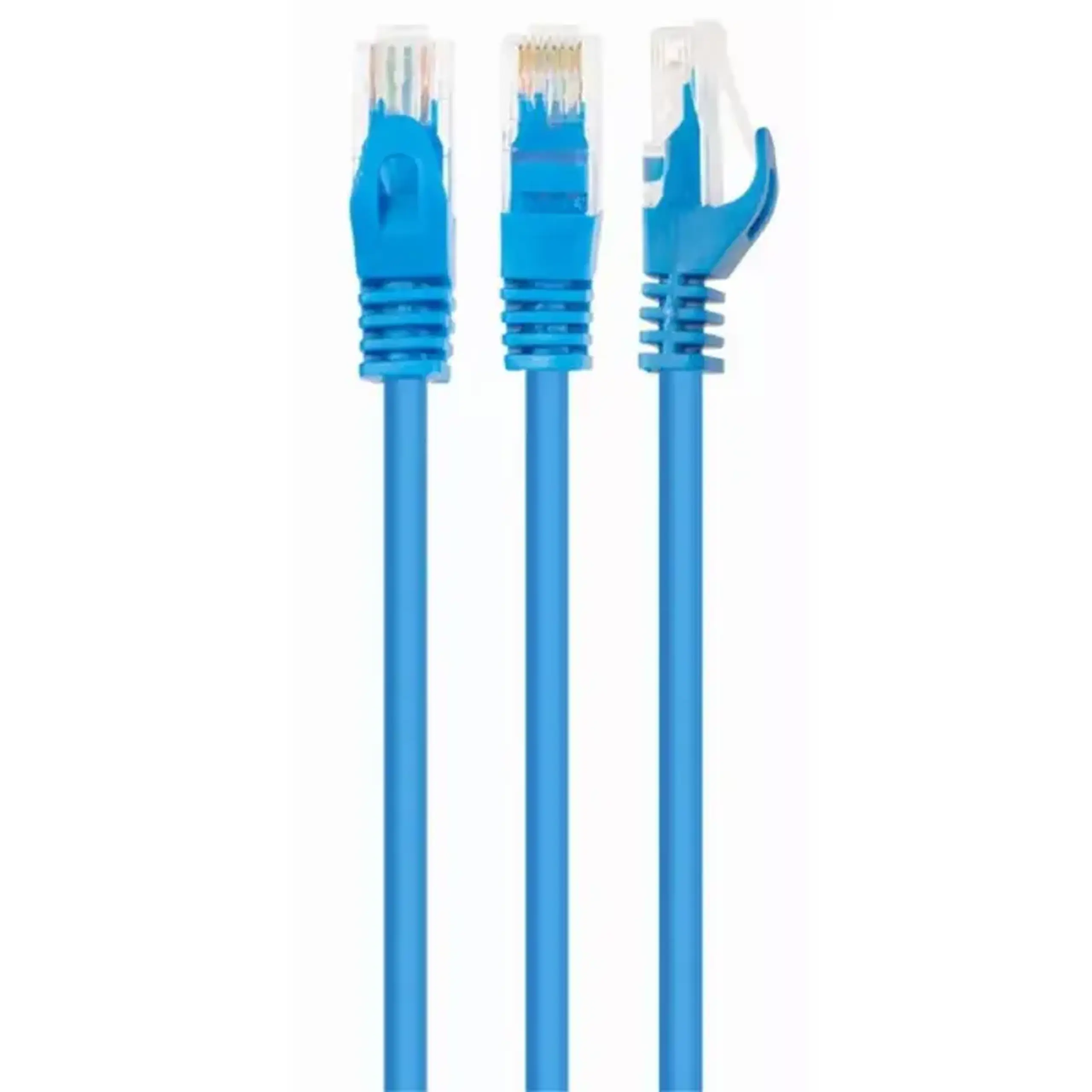 Cordon de corecție Cat.6U 0,5 m, albastru, PP6U - 0,5 M/B, Cablexpert, cu fir neecranat