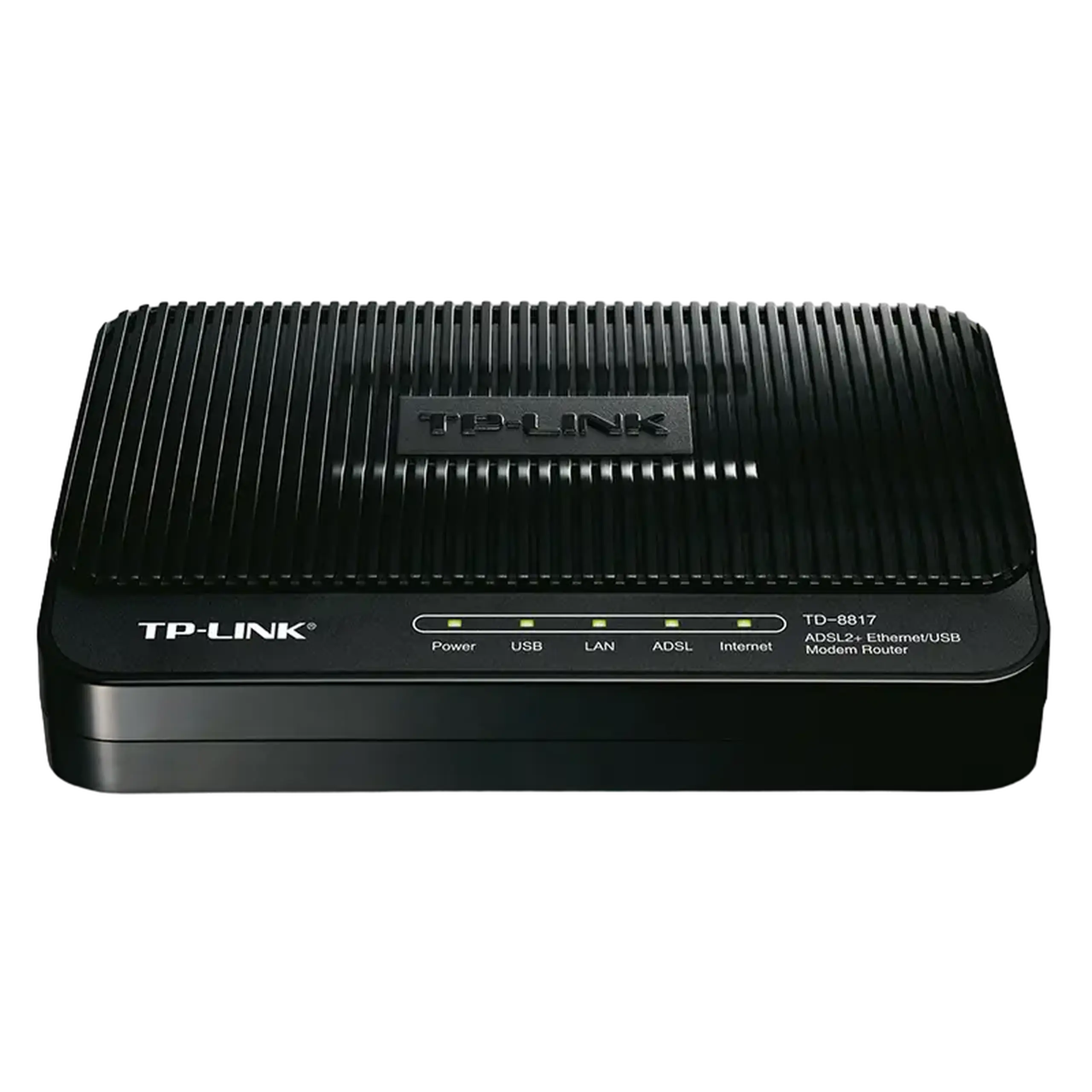 Modem ADSL TP-LINK TD-8817, ADSL/ADSL2/ADSL2 + până la 24 Mbps, Negru