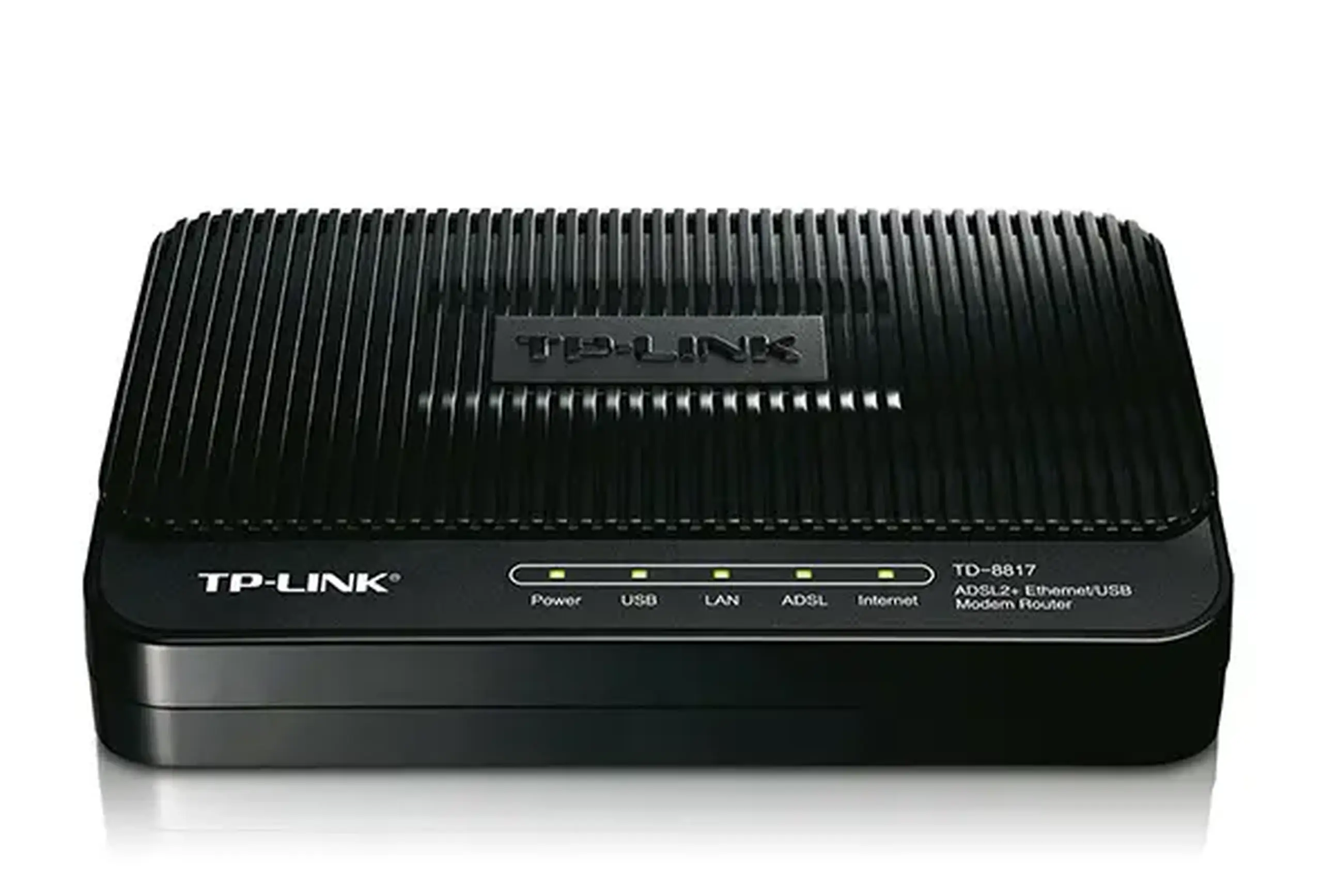 Modem ADSL TP-LINK TD-8817, ADSL/ADSL2/ADSL2 + până la 24 Mbps, Negru