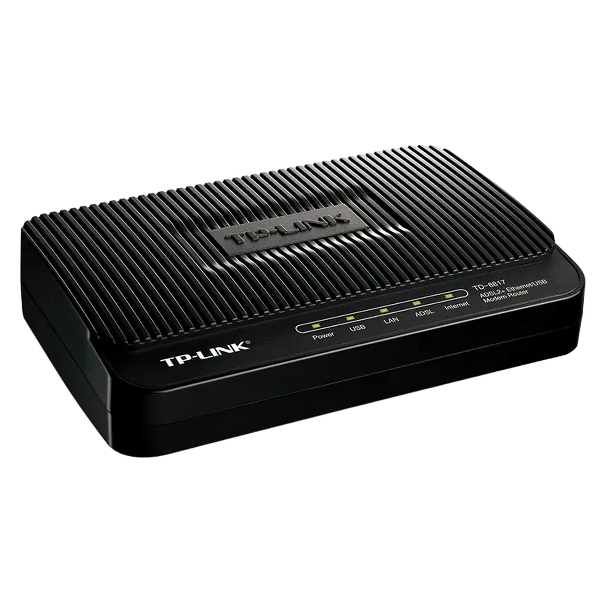 Modem ADSL TP-LINK TD-8817, ADSL/ADSL2/ADSL2 + până la 24 Mbps, Negru