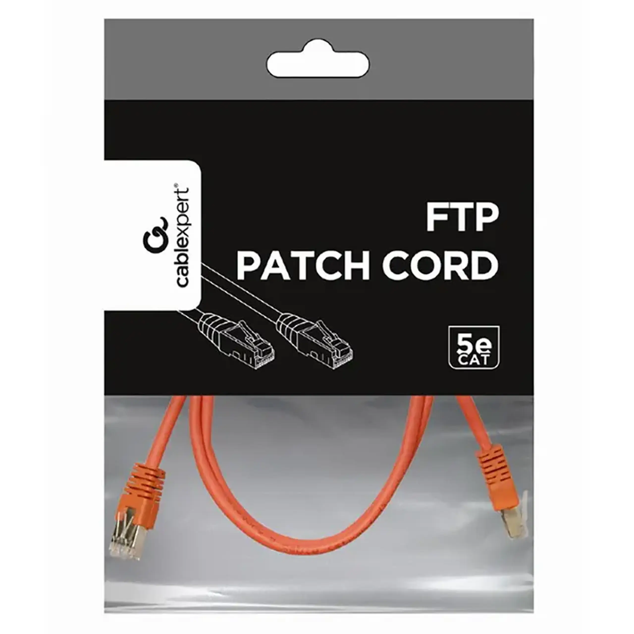 Patch cord Cablexpert PP22-2M/R, Cat5e FTP, 2m, Roșu