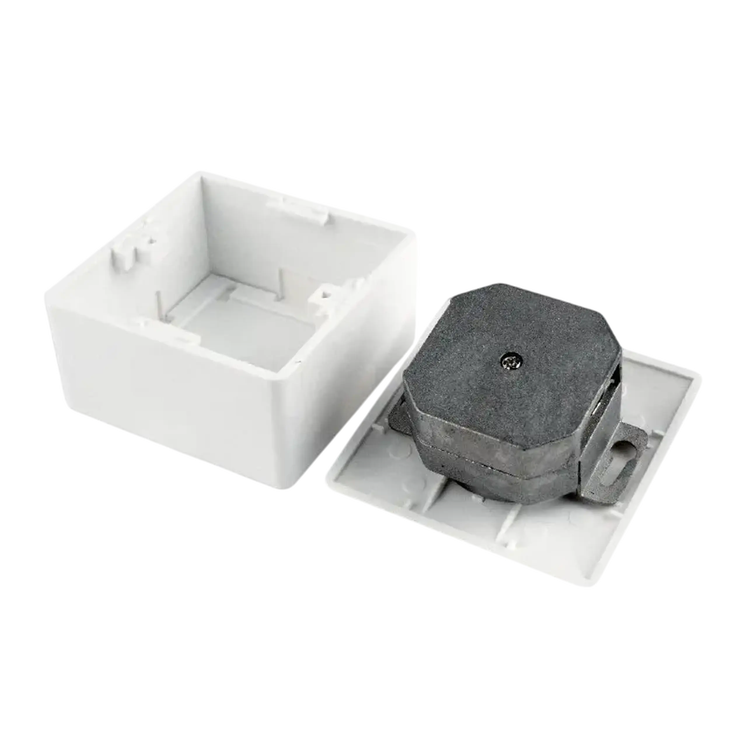 Priză pentru montare pe perete Cablexpert MVS-2S6-01, Alb