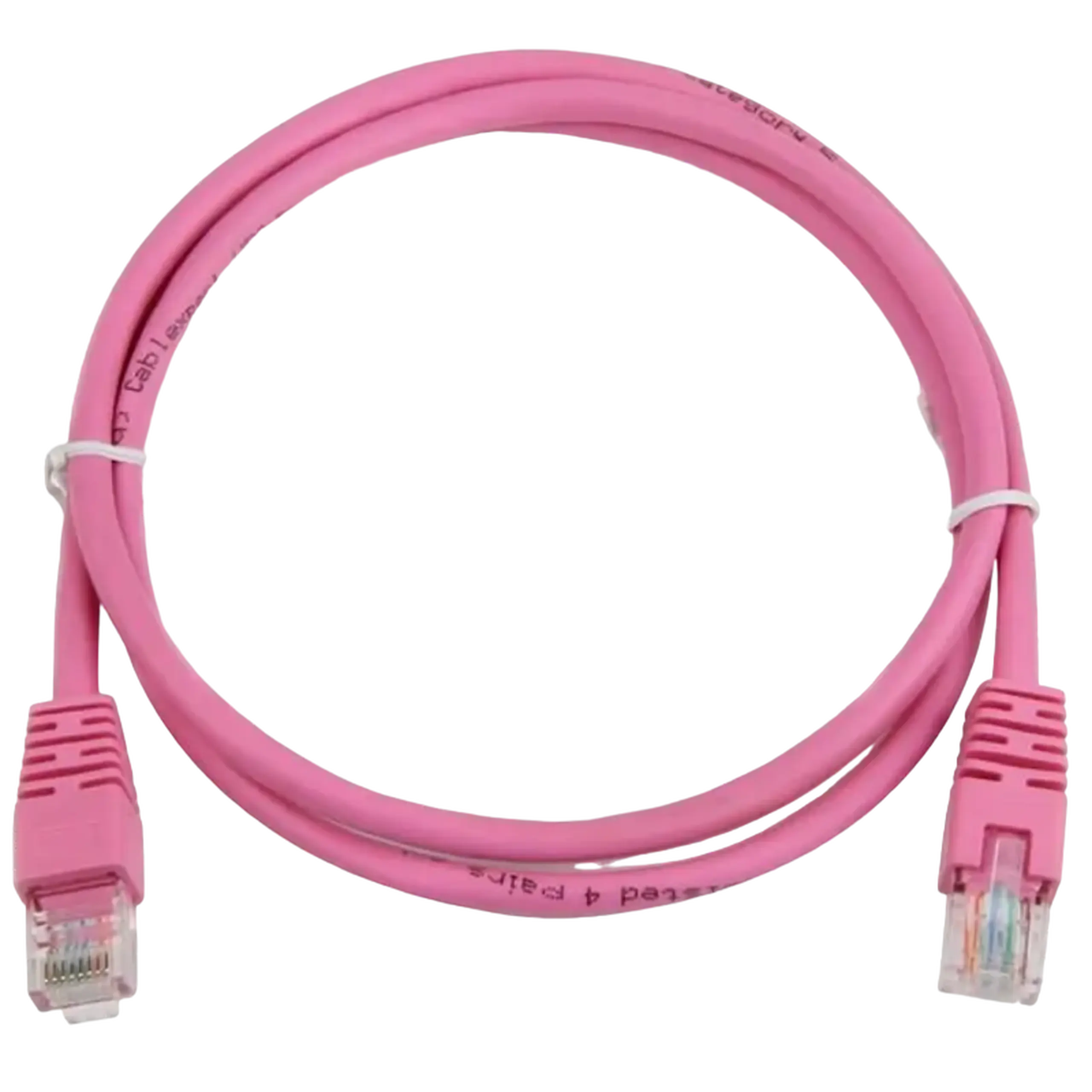 Patch cord Cablexpert PP6-1M/RO, Cat6 FTP, 1m, Roz