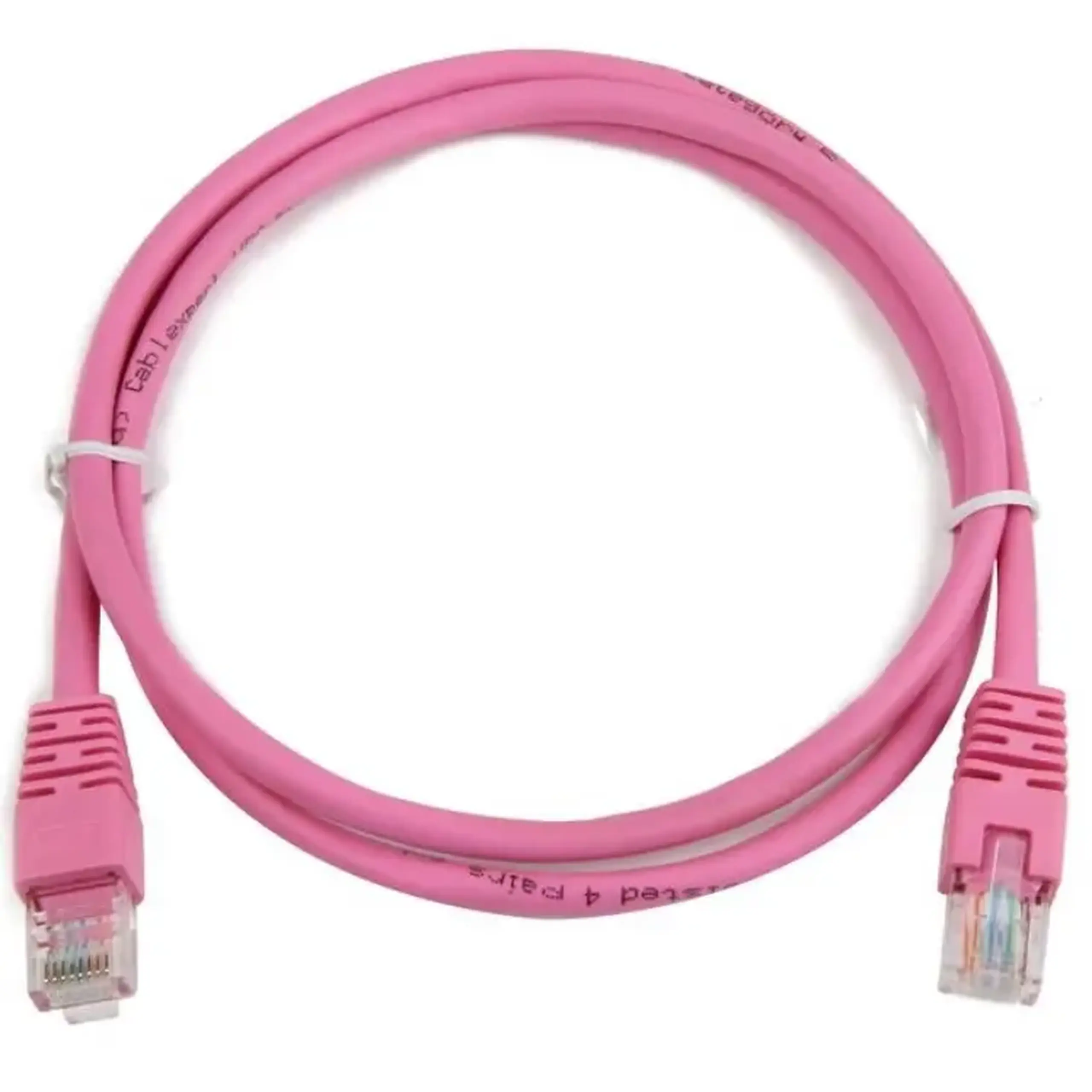 Patch cord Cablexpert PP6-1M/RO, Cat6 FTP, 1m, Roz