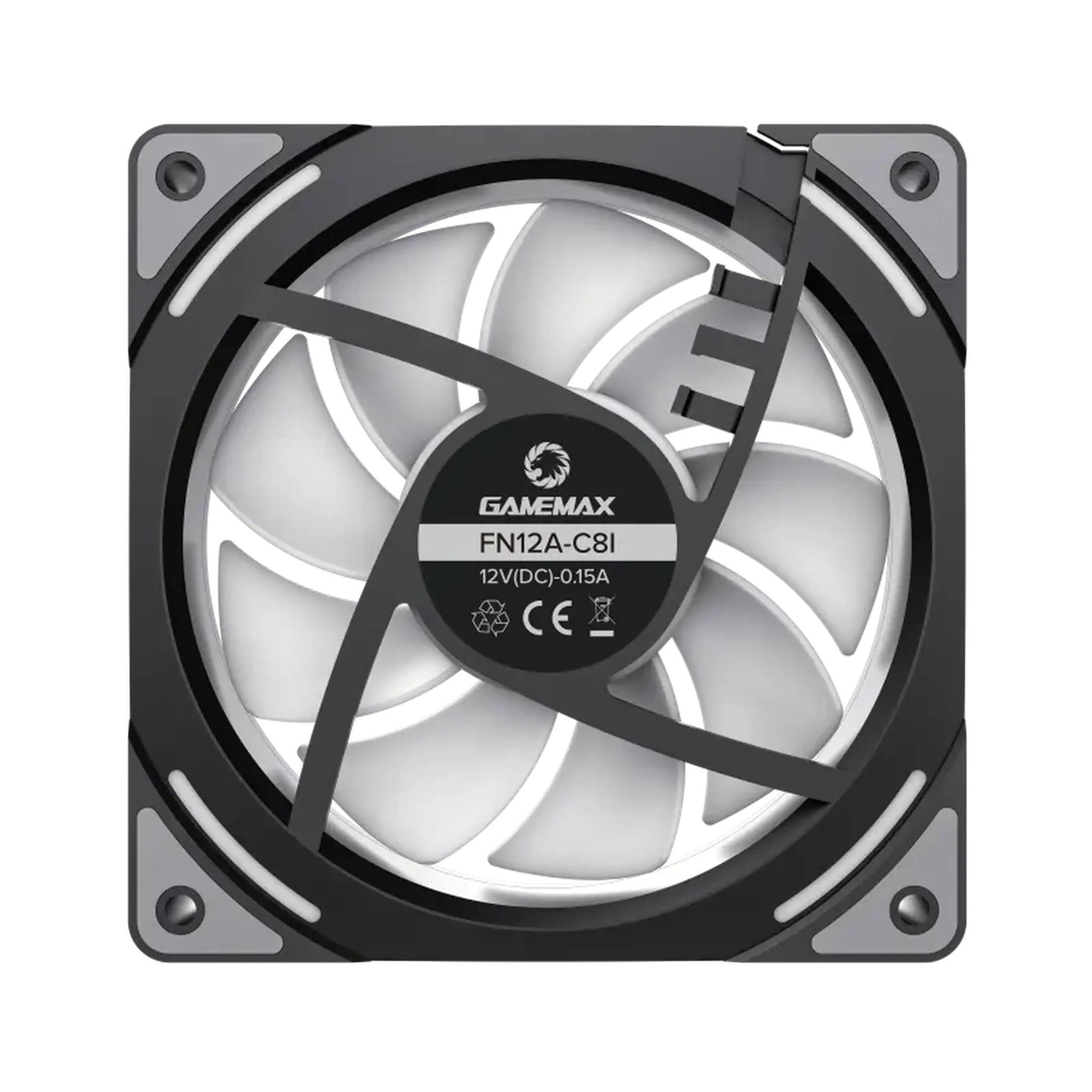 Ventilator PC Gamemax FN12A-C8I, 120 mm