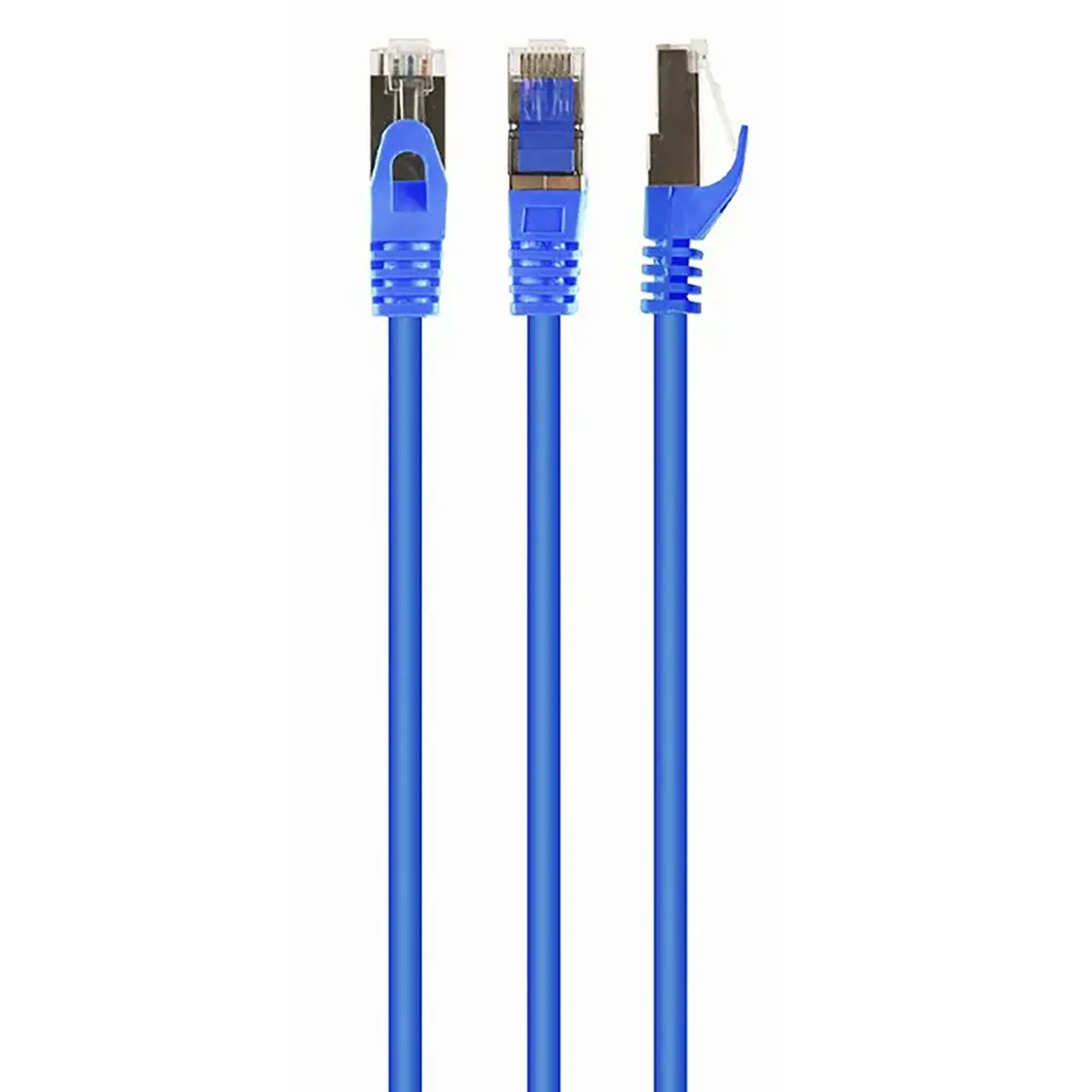 Patch cord Cablexpert PP6-0.5M/B, Cat6 FTP, 0,5m, Albastru