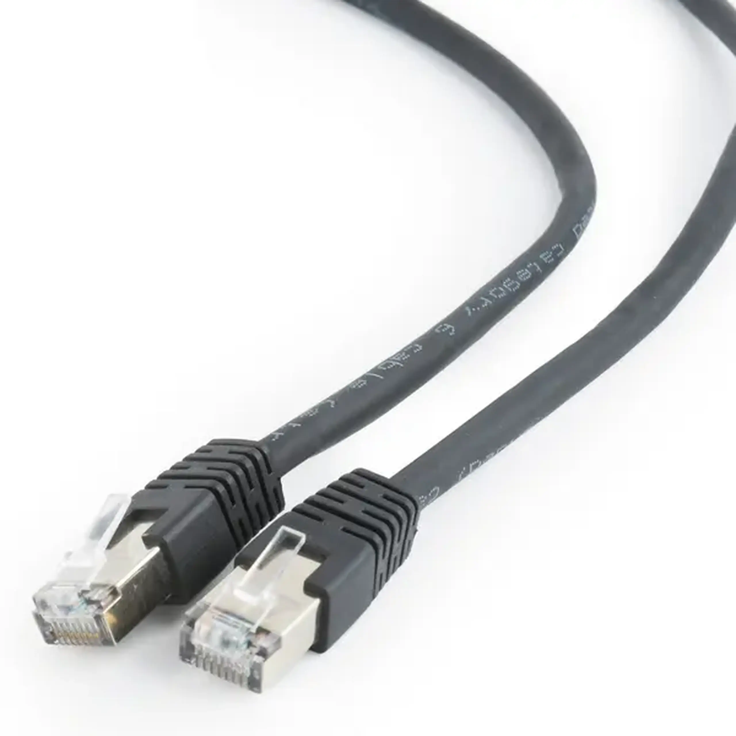 Patch cord Cablexpert PP6-0.5M/BK, Cat6 FTP, 0,5m, Negru