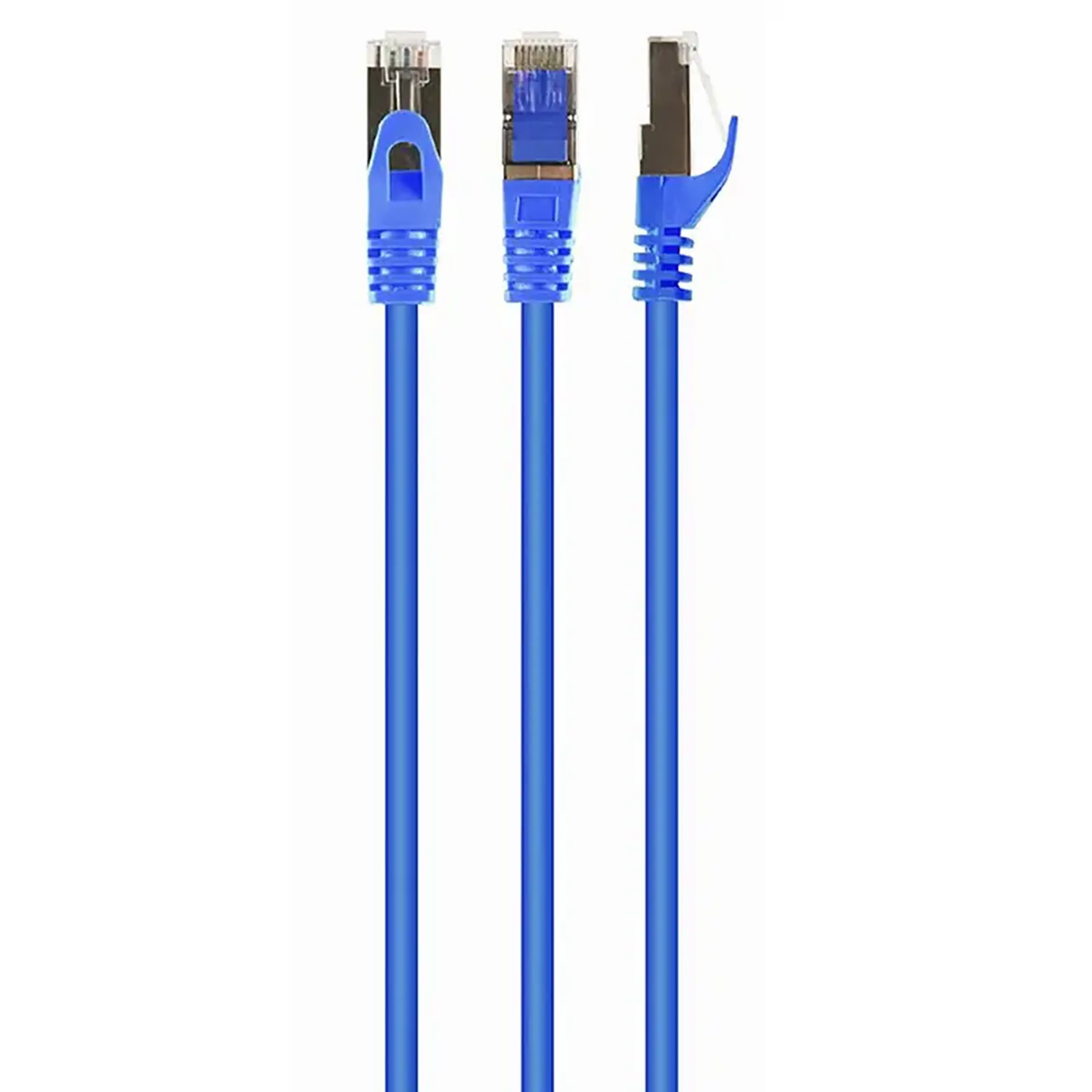 Patch cord Cablexpert PP6-1M/B, Cat6 FTP, 1m, Albastru
