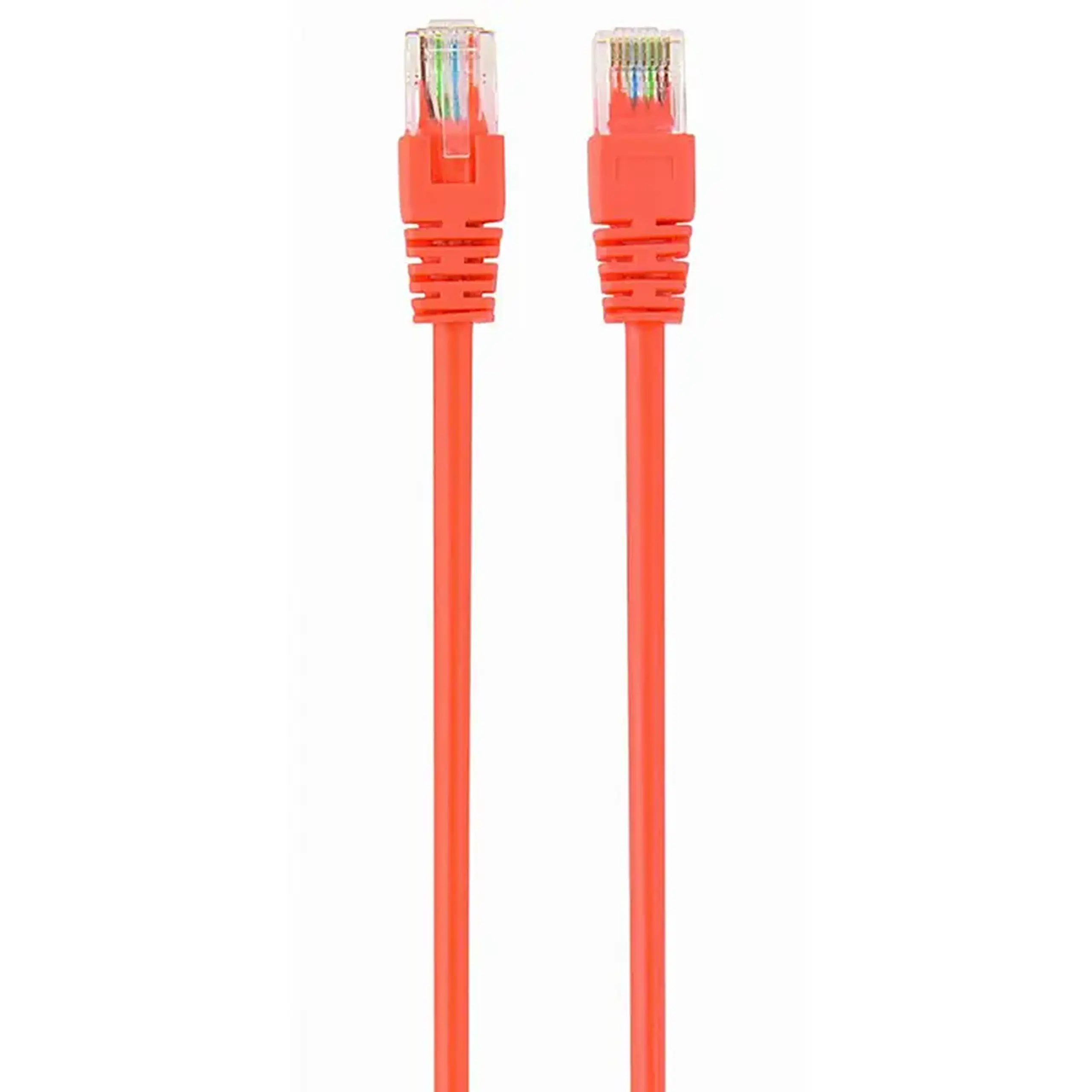 Patch cord Cablexpert PP12-1M/O, CAT5e UTP, 1m, Portocaliu